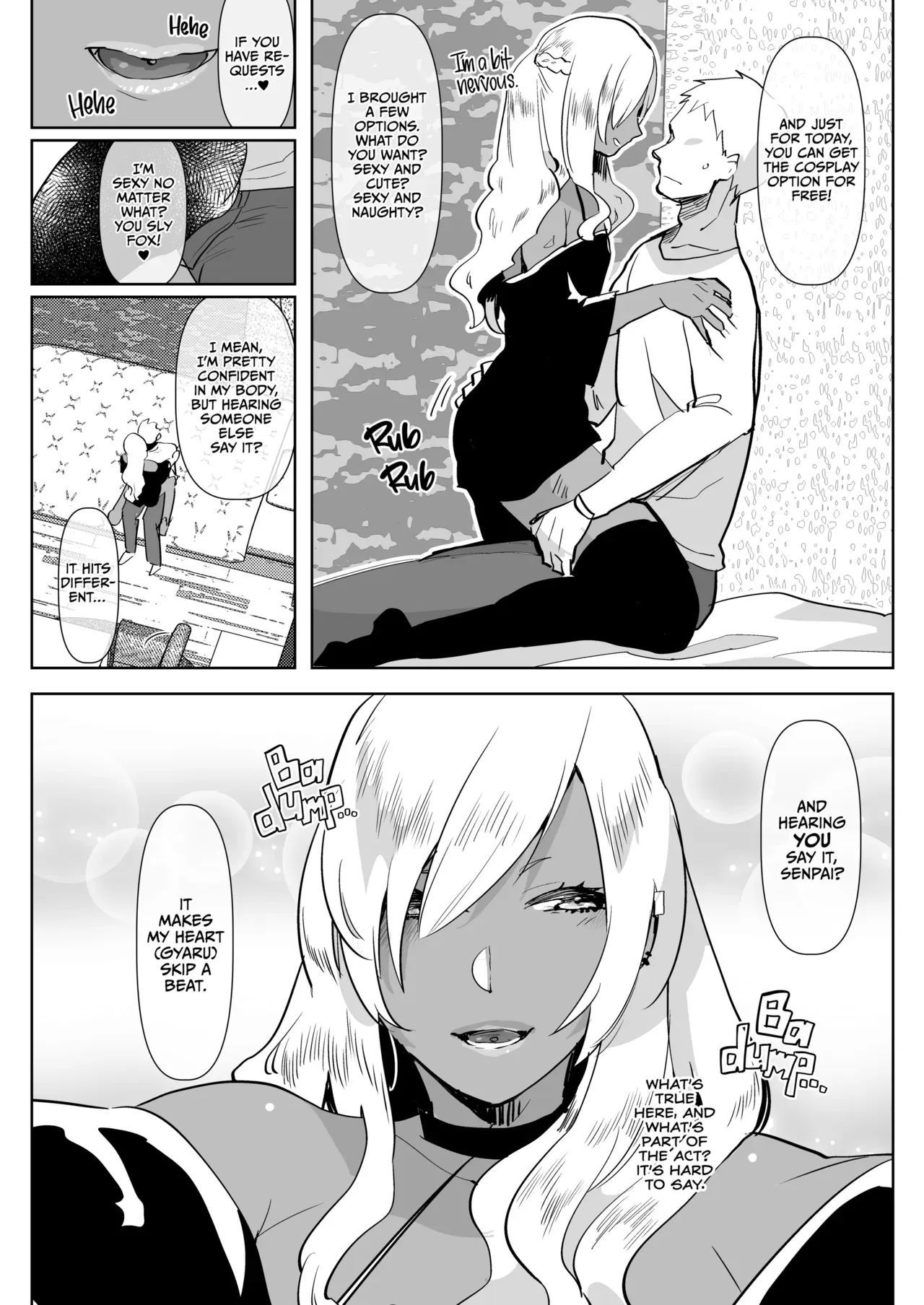 [Aimaitei (Aimaitei Umami)] Kurogal Kouhai Otokonoko DeliHeal ~ Gyaku Anal Course | Tan Gyaru Junior Call Boy Reverse Anal Course [English] {2d-market.com} [Decensored] [Digital] - Page 5