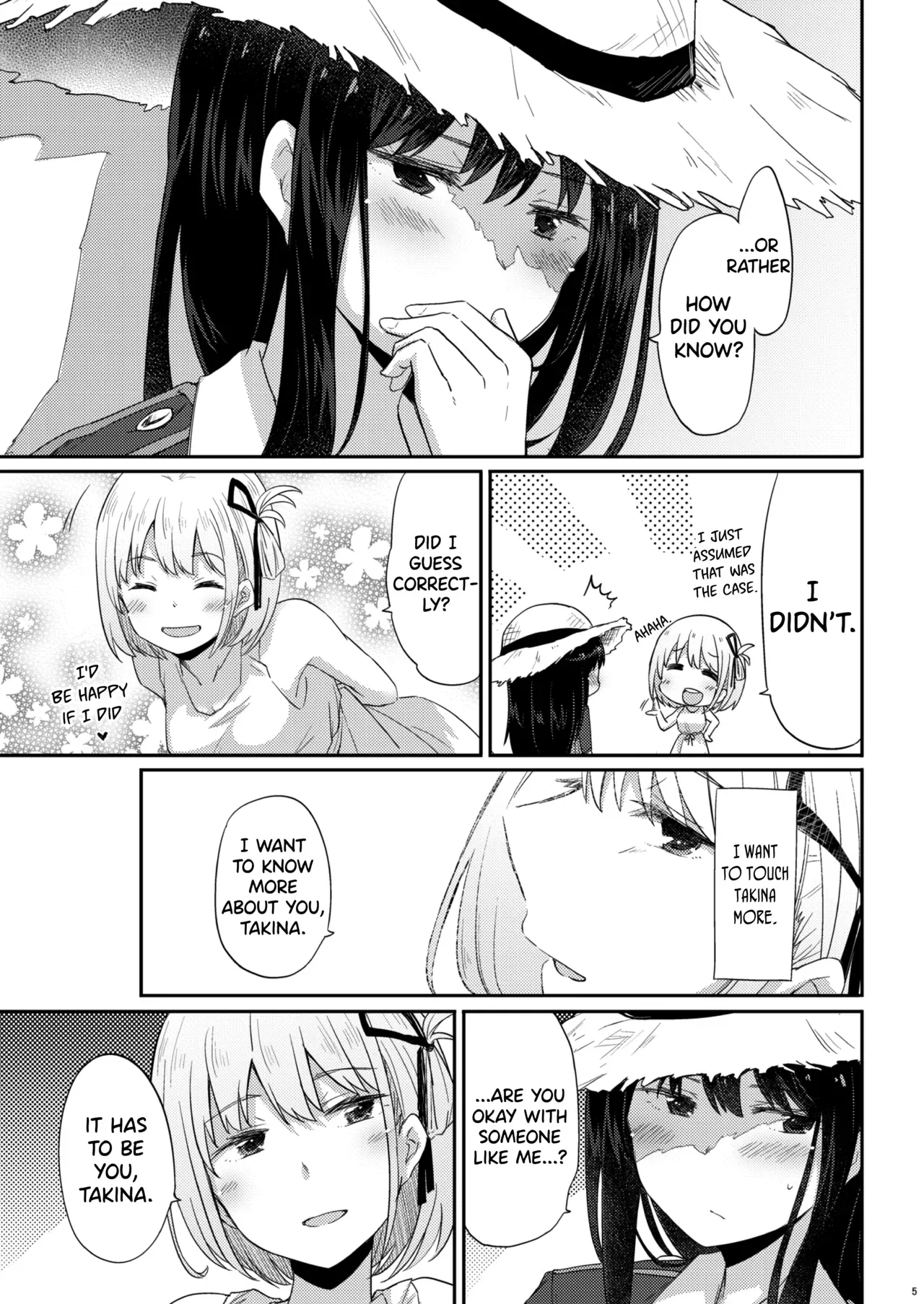 [Energia (Pikachi)] Taion, Kodou | Body Heat, Heart Beat (Lycoris Recoil) [English] [/u/ Scanlations][SFX Translated by NEDDIH] [Digital] - Page 4
