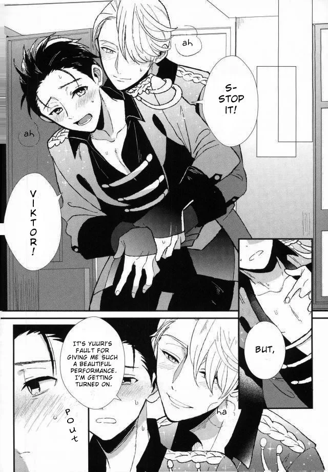 (Hyousou Strast 2) [COCO (Susugu)] Don’t touch Me! (Yuri on Ice) [English] [CYBER PANDA SCANS] - Page 3