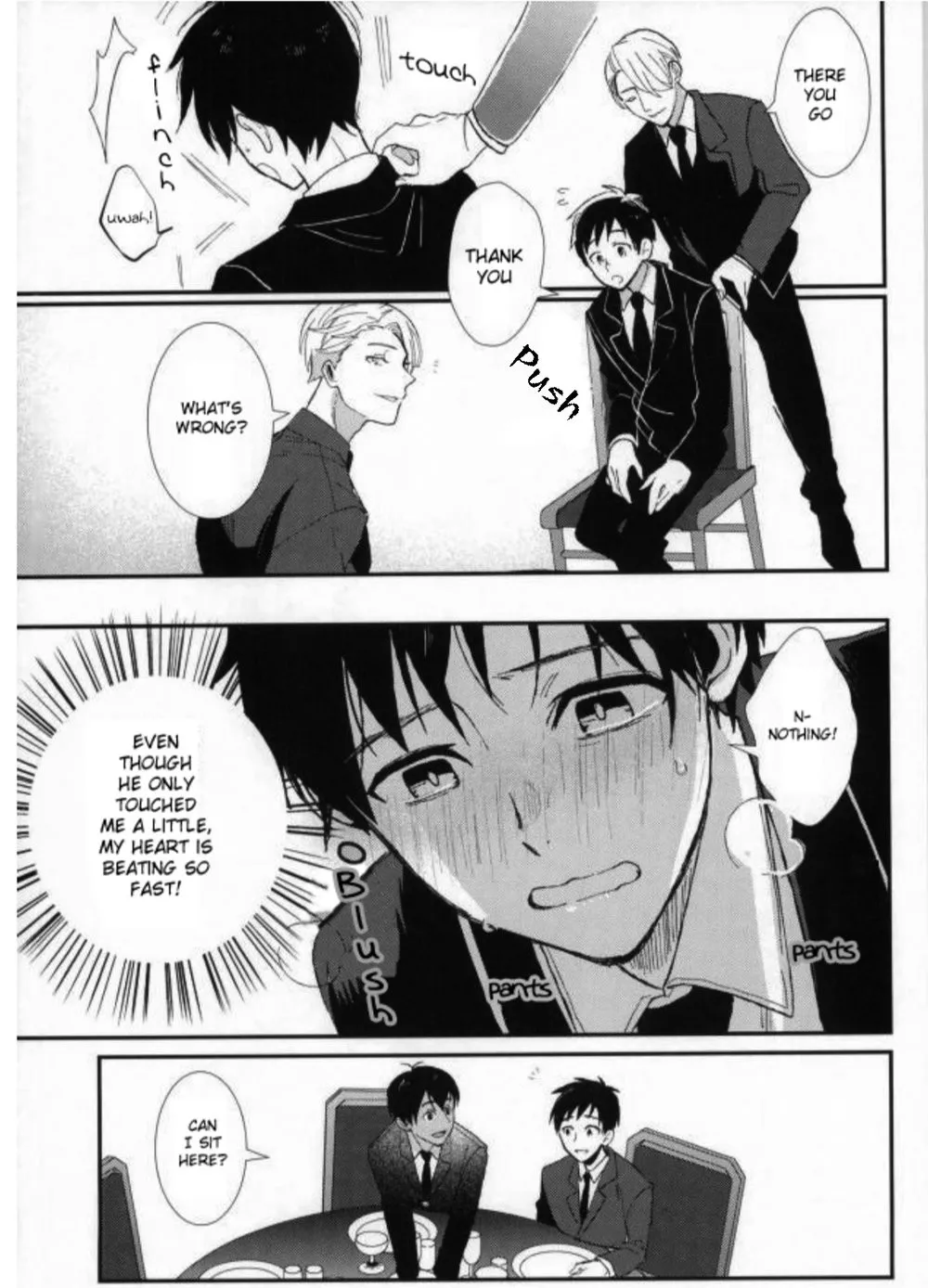 (Hyousou Strast 2) [COCO (Susugu)] Don’t touch Me! (Yuri on Ice) [English] [CYBER PANDA SCANS] - Page 9