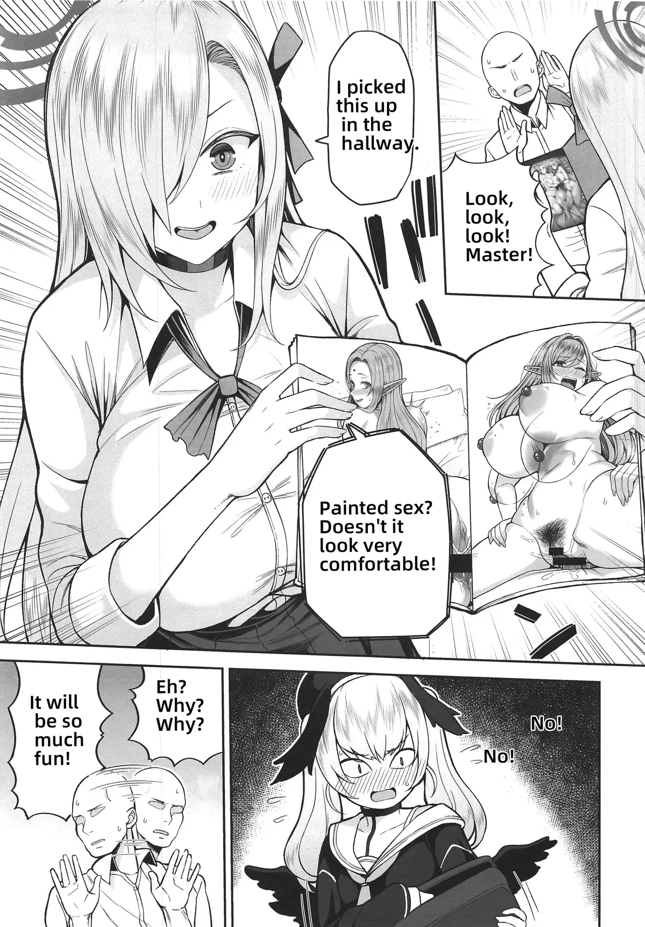 (C103) [Marshmallow Balloon (Kayumidome)] Oshiete (Blue Archive) [English] [18kamiscan] - Page 4