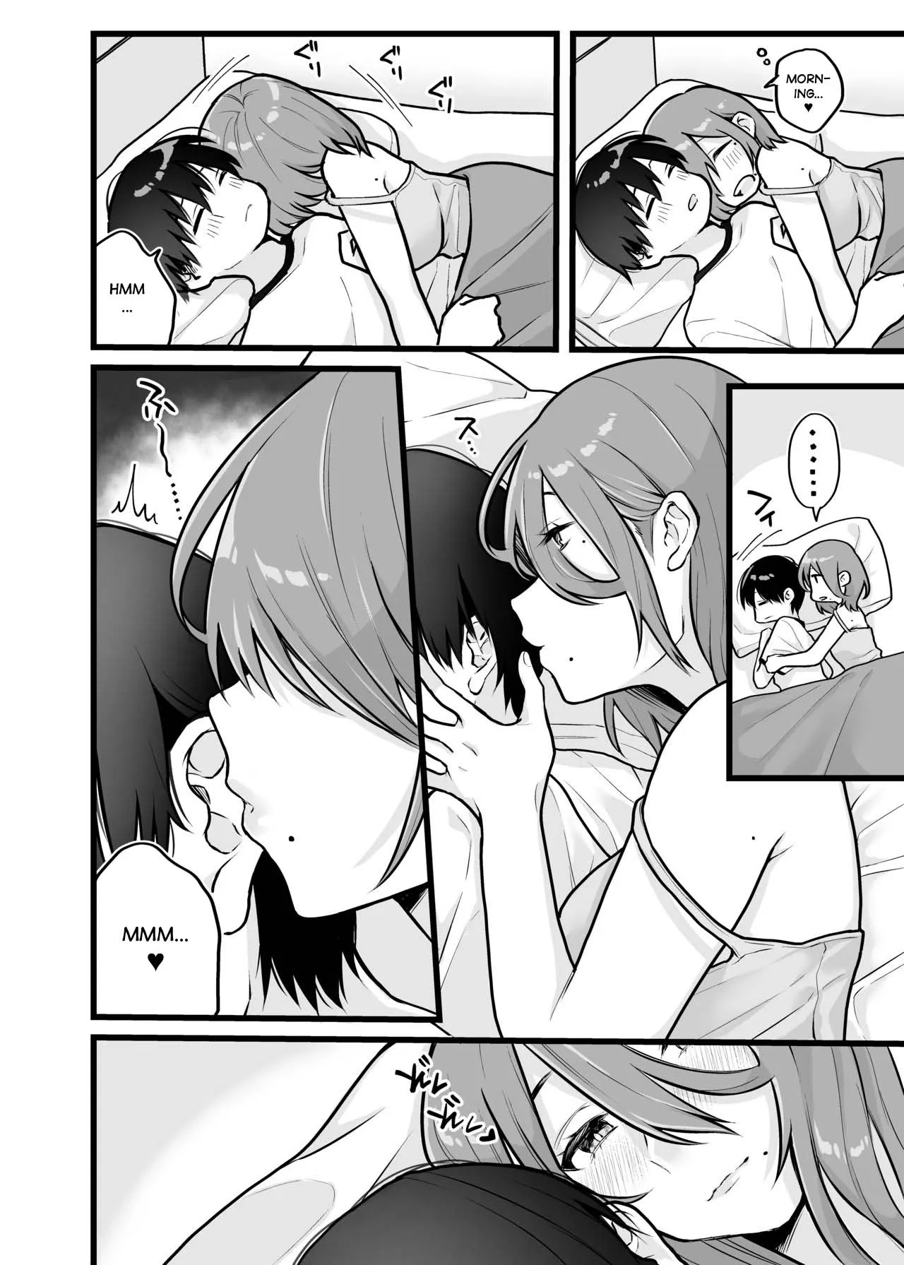 [Dokutoku no M (Hoshii Nasake)] Asabai Kanojo | Early Morning Girlfriend (Amaa Magazine Soukangou) [English] - Page 2