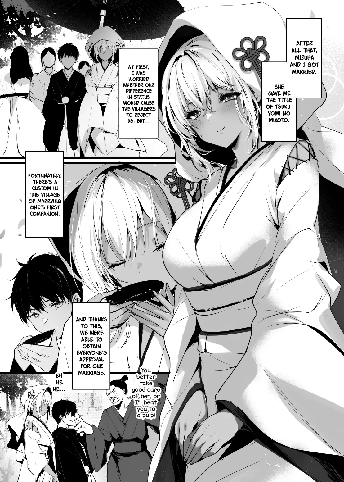 [Kanden Shoujo Chuuihou (Mafuyu)] Hebigami no Miko San [English] [Digital] - Page 6