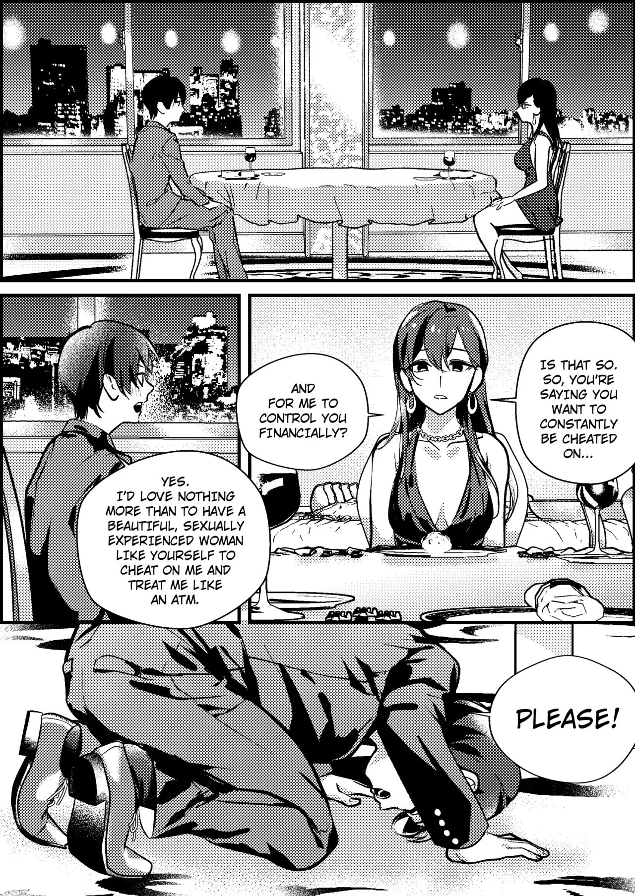 [Mr. Hokke (Mochi Fu Jin)] Netorare Maso Senyou Konkatsu Appli | Masochist Cuckold Marriage Matching APP [English] - Page 5