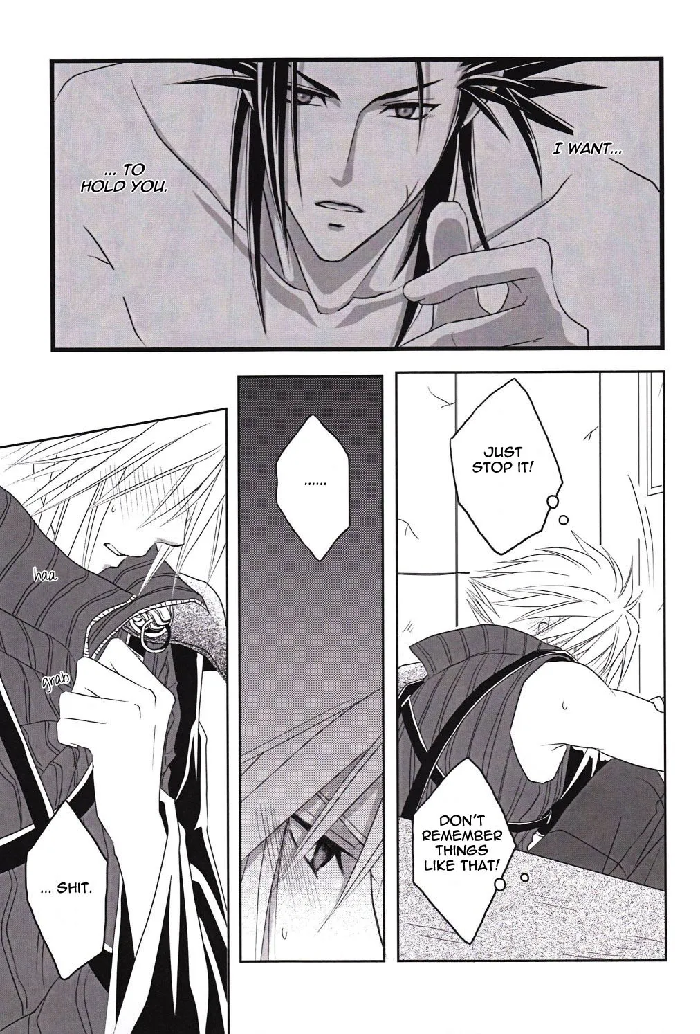 [Ake no Myoujou (Yuuki Takeru)] Call my name (Final Fantasy VII) [English] [Decensored] - Page 10
