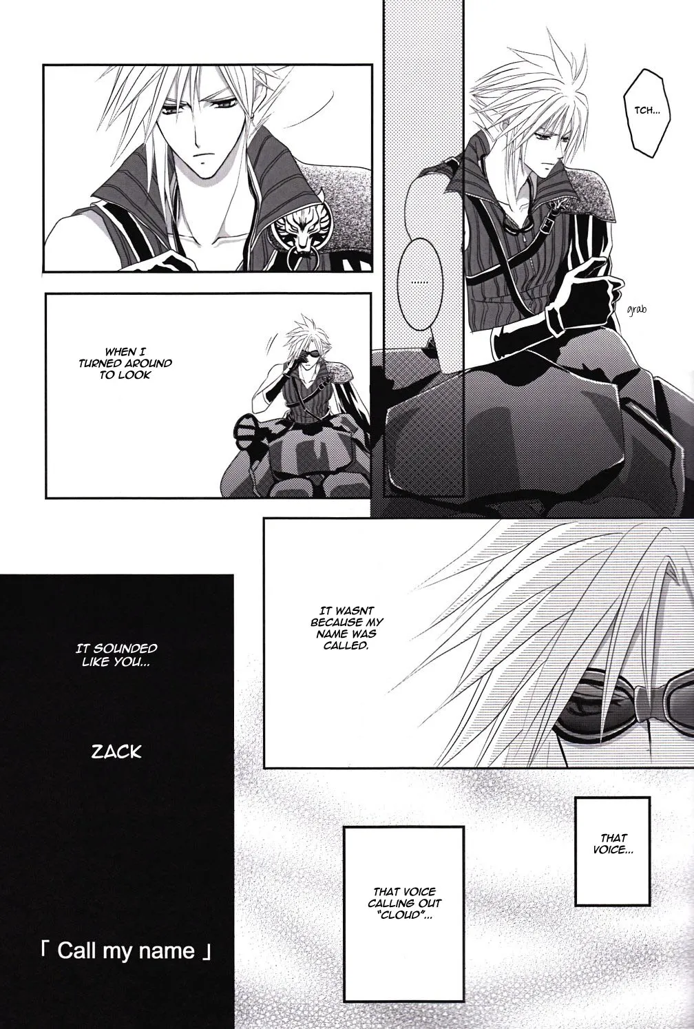 [Ake no Myoujou (Yuuki Takeru)] Call my name (Final Fantasy VII) [English] [Decensored] - Page 6