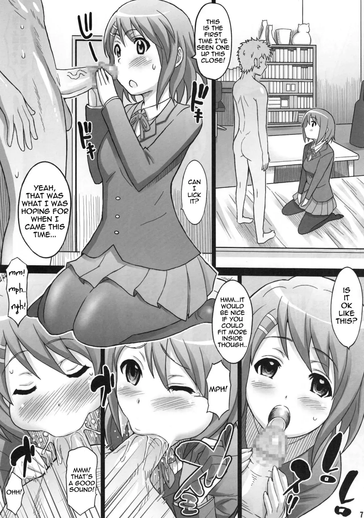(C76) [DIOGENES CLUB (Haikawa Hemlen)] Ritsu x Mio (K-ON!) [English] [Yuribou] - Page 6