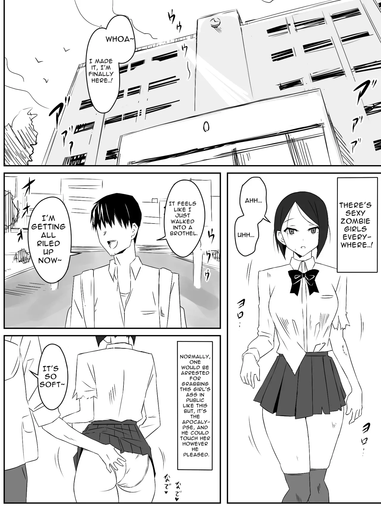 [Circle Kagemusha (Kagemusha)] Zombie Harem Life ~Koutai Mochi no Ore to Bakunyuu Zombie~ 2 | Zombie Harem Life ~My Immunity and the Big-Titted Zombie~ 2 [English] [Translation Sensation] - Page 5