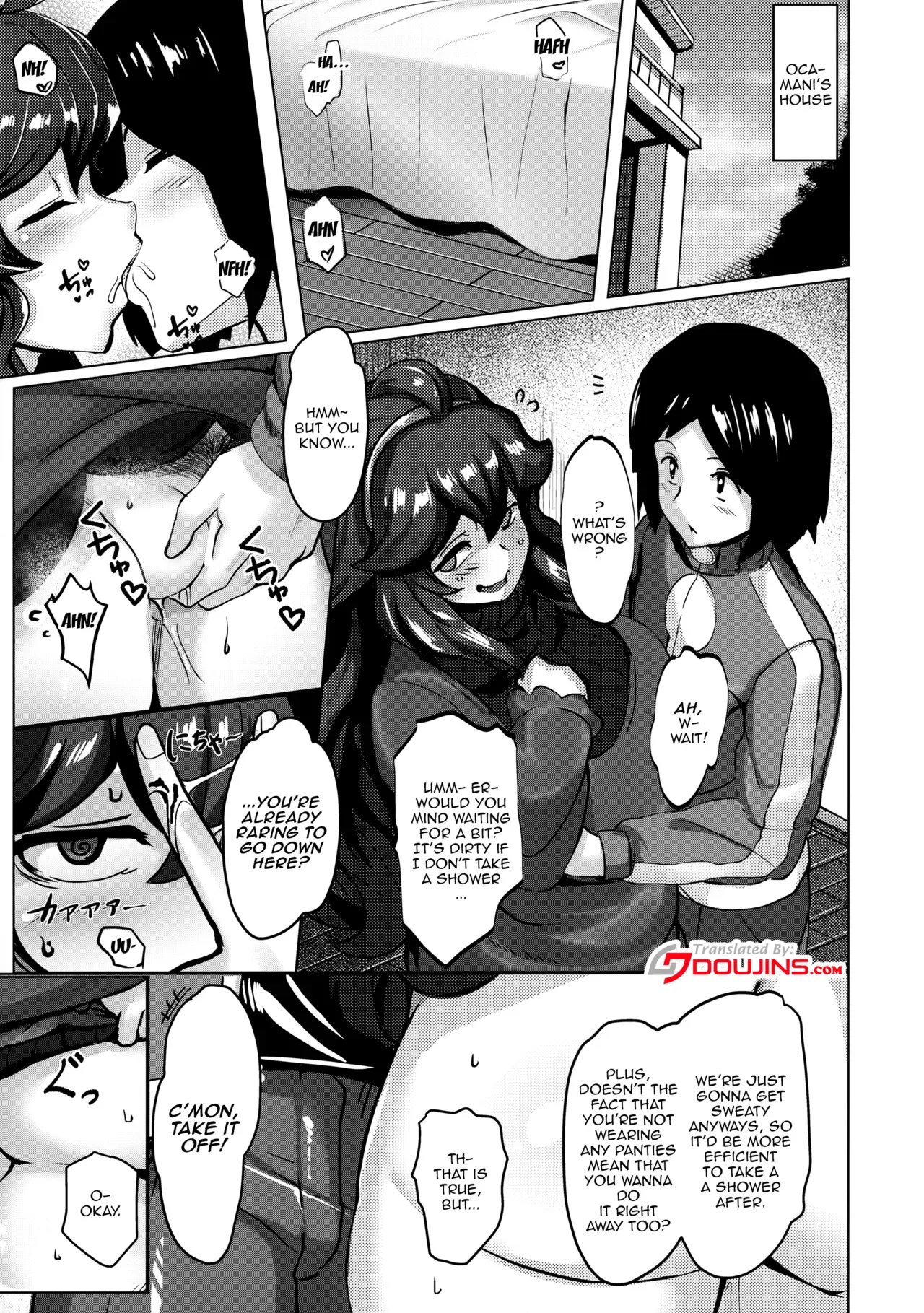 (C102) [Muchi Pani DAYS (Maki Ikazuya)] Okamani-chan no Gohoushi Life | Okamani-chan's Service Life (Pokémon) [English] {Doujins.com} - Page 4
