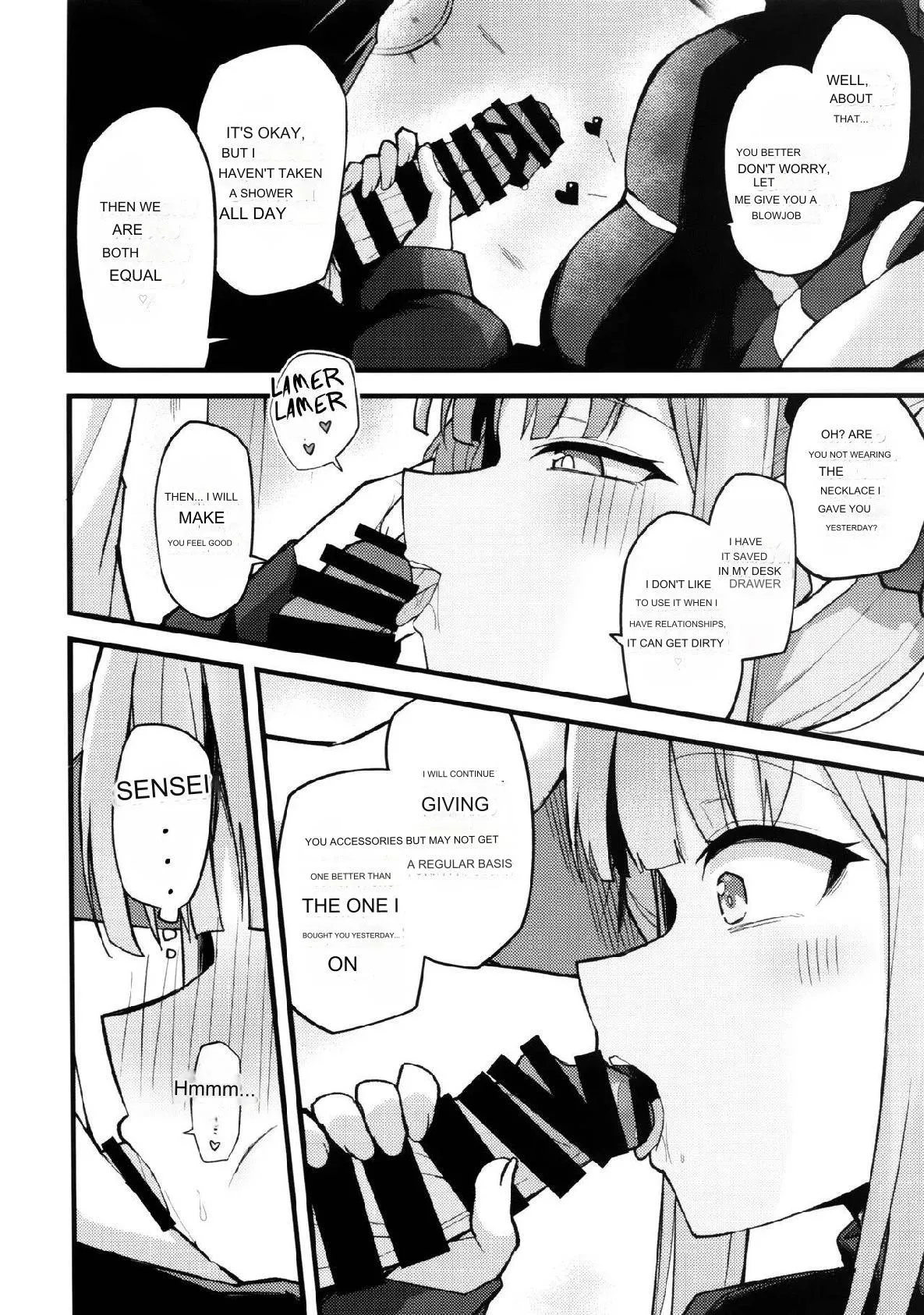 (C102) [Miracle Burn (Himiya Zyo-zu)] Mika, Koe Osaete. | Mika, Keep Your Voice Down. (Blue Archive) [English] - Page 7