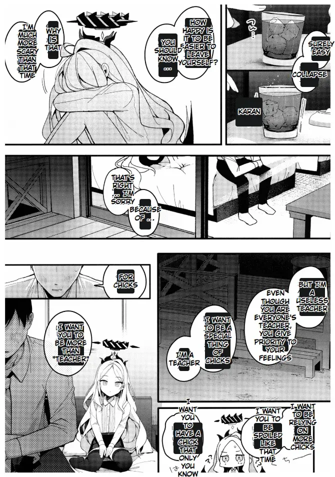 (C102) [Chocolate Synapse (Shika Yuno)] Natsu no Yume o Ano Nami ni Nokoshite | Leaving summer dreams in those waves (Blue Archive) [English] [Kuremisago] - Page 9