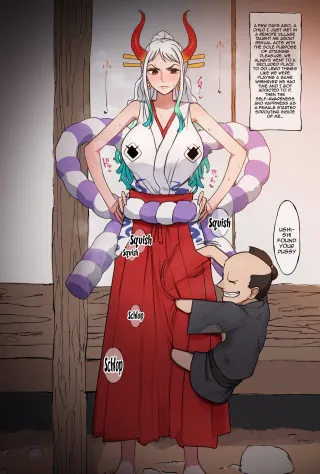 [GIGA] Yamato | Mura no Warugaki Fella | Yamato + Village Bad Boy (One Piece) [English] {Doujins.com} cover