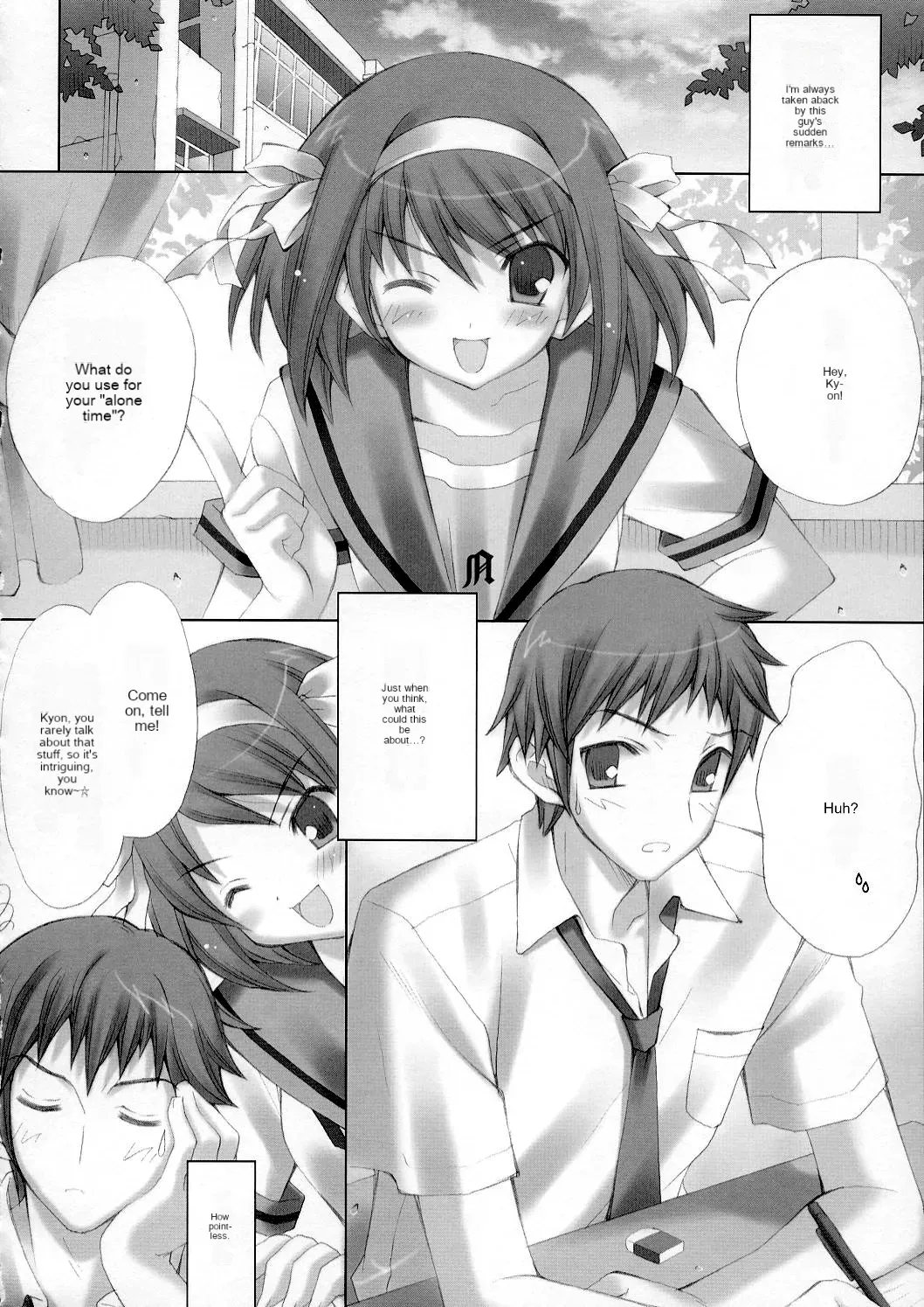 (C70) [LiZ (Satomi Hinako)] mikuru make miracle (Suzumiya Haruhi no Yuuutsu) [English] - Page 7