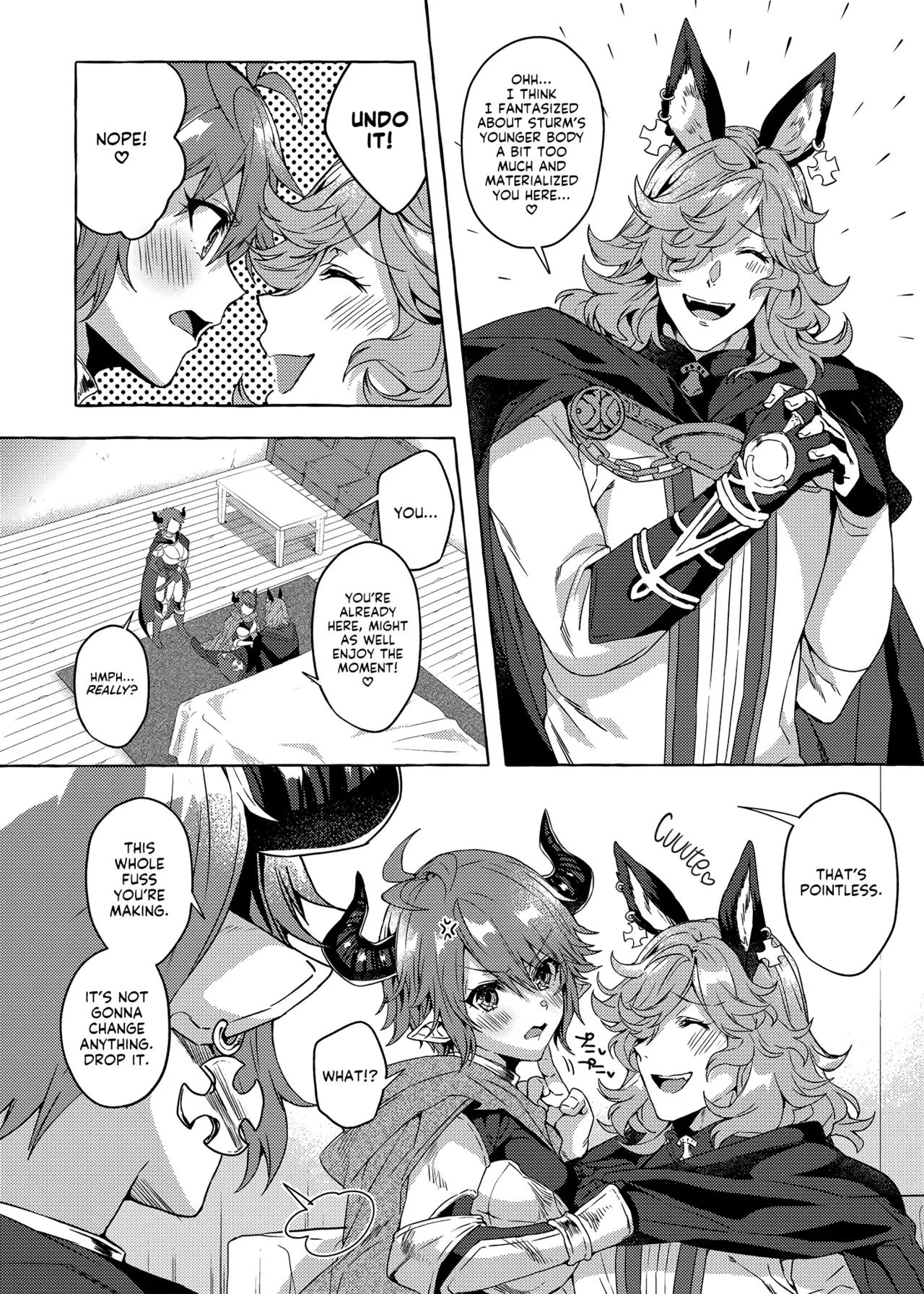 [Hachimitsu Romance (Eno Yukimi)] Kako to Ima no Yokubari Set de Onegaishimasu!! | Her Present and Past Are Mine to Fuck!! (Granblue Fantasy) [English] [Shiromaru] [Decensored] [Digital] - Page 5