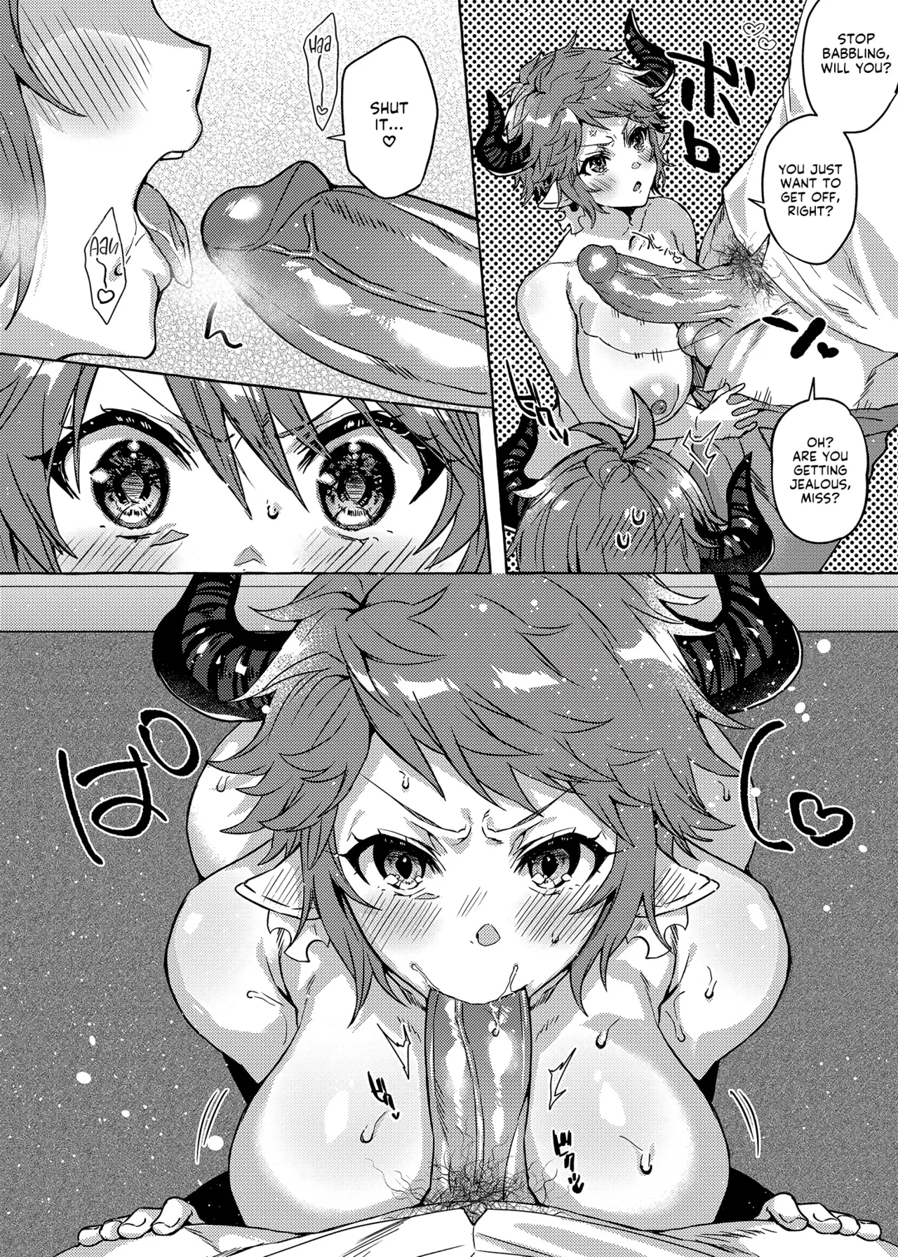 [Hachimitsu Romance (Eno Yukimi)] Kako to Ima no Yokubari Set de Onegaishimasu!! | Her Present and Past Are Mine to Fuck!! (Granblue Fantasy) [English] [Shiromaru] [Decensored] [Digital] - Page 9
