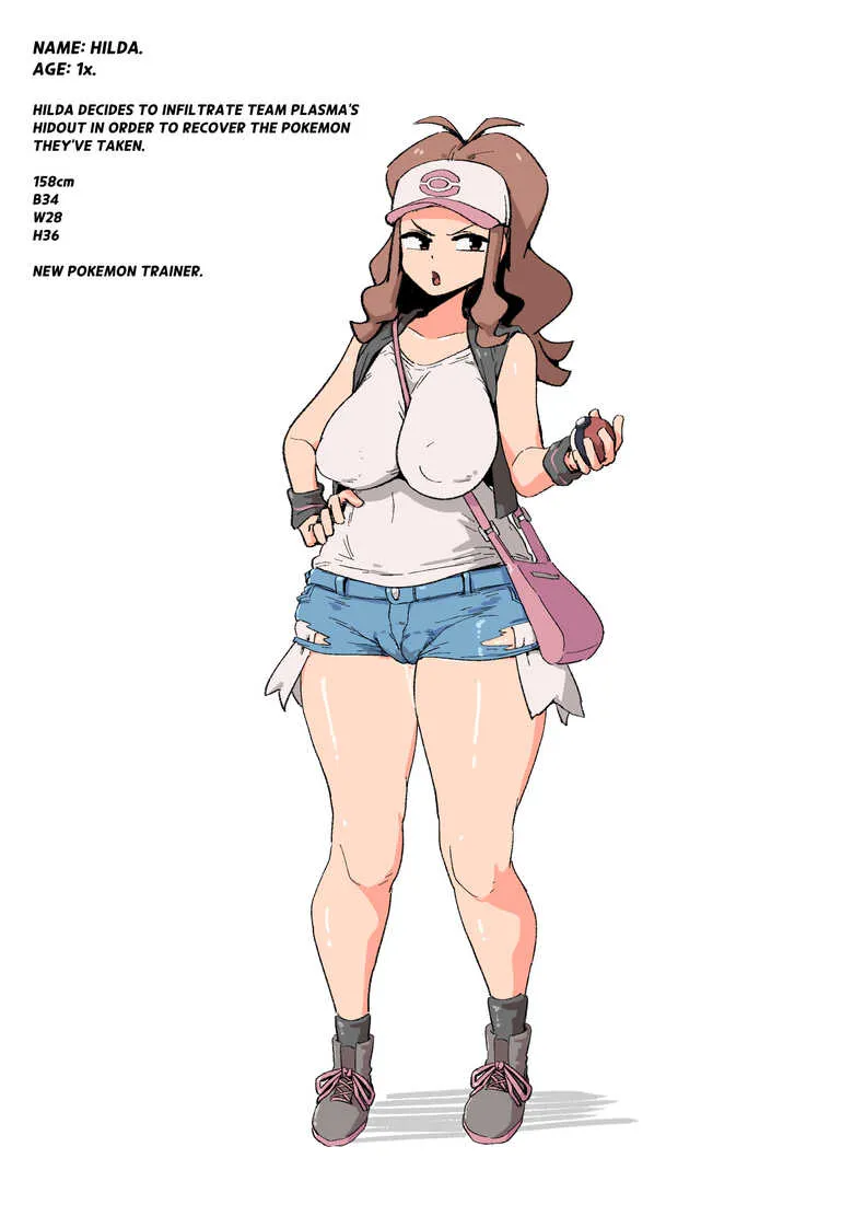 Hilda captured by Team Magma [Woomochichi] - Page 1