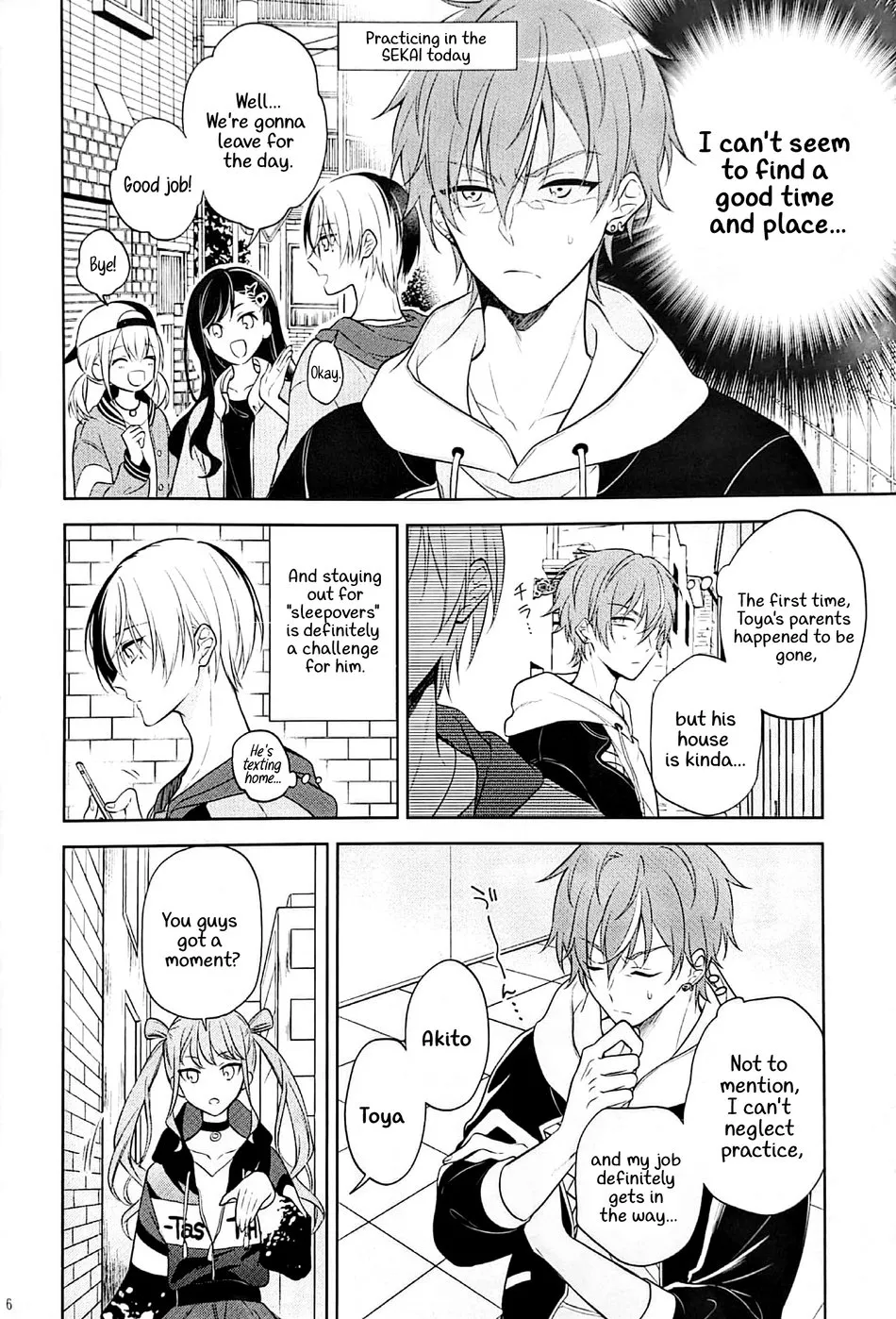 (Our Destiny Forever 2022) [r～K (Aruke)] RETRY (Project Sekai) [English] [Say Gex Translations] - Page 6