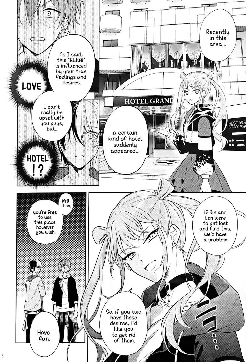 (Our Destiny Forever 2022) [r～K (Aruke)] RETRY (Project Sekai) [English] [Say Gex Translations] - Page 8