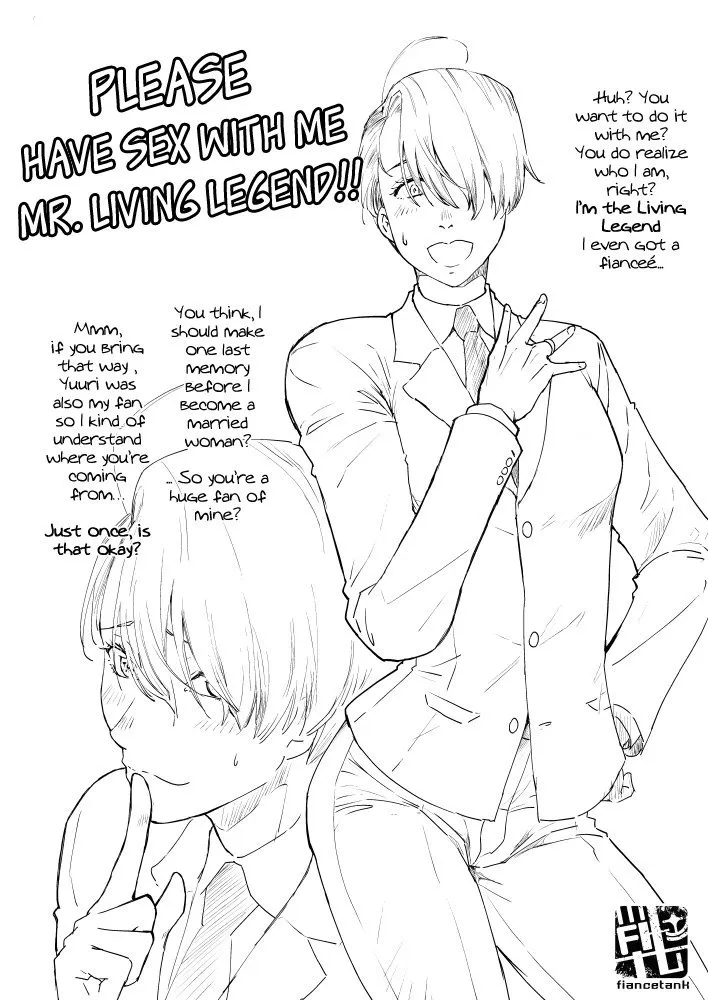 [fiancetank]Living Legend Onegai Shitai!!! – Yuri on Ice dj [ENG] - Page 1