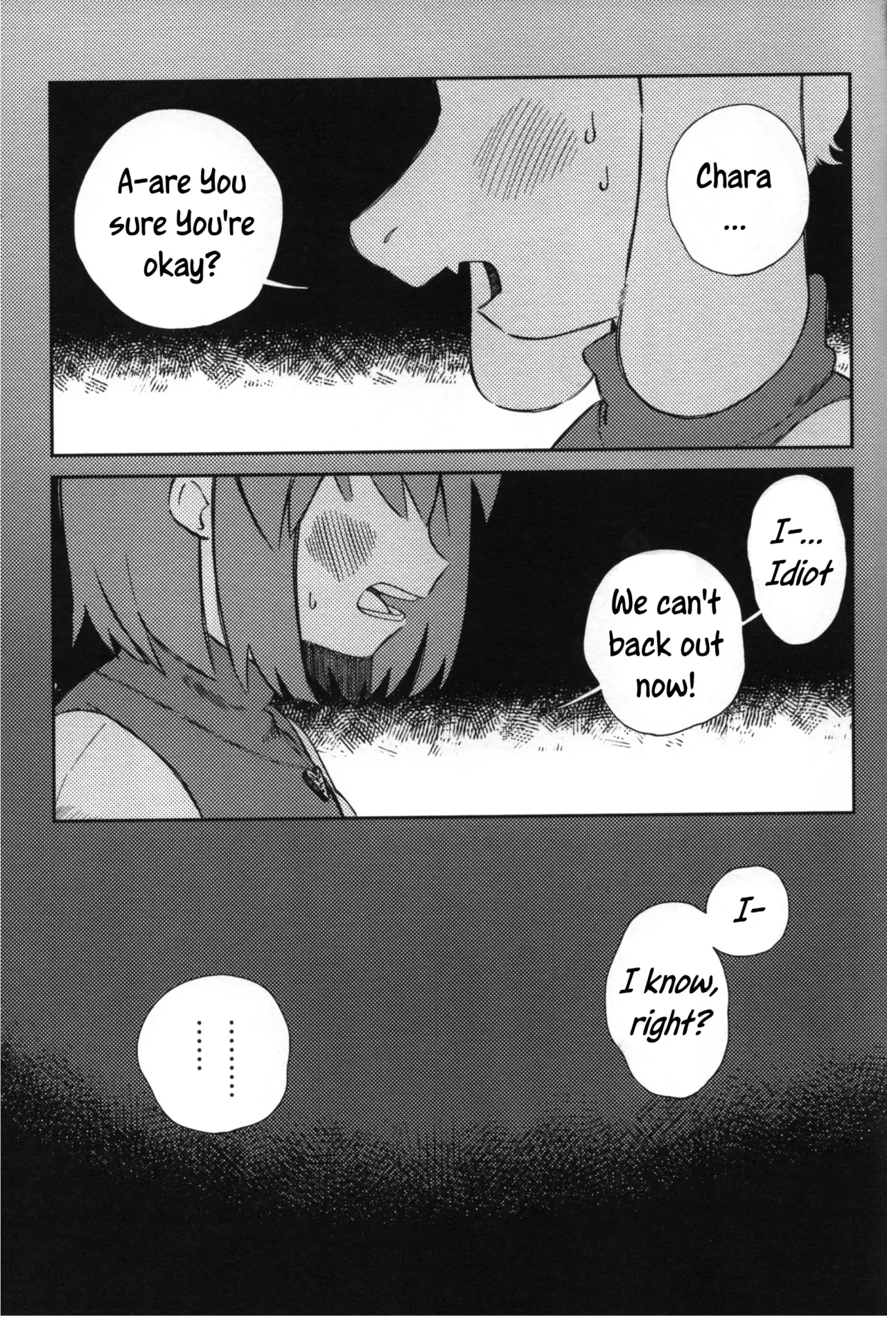 (Kimi no Sentaku.) [Yojihan! (Pikohan)] Sono Koe o Kikitai. (Undertale) [English] [Uncle Bane] - Page 2