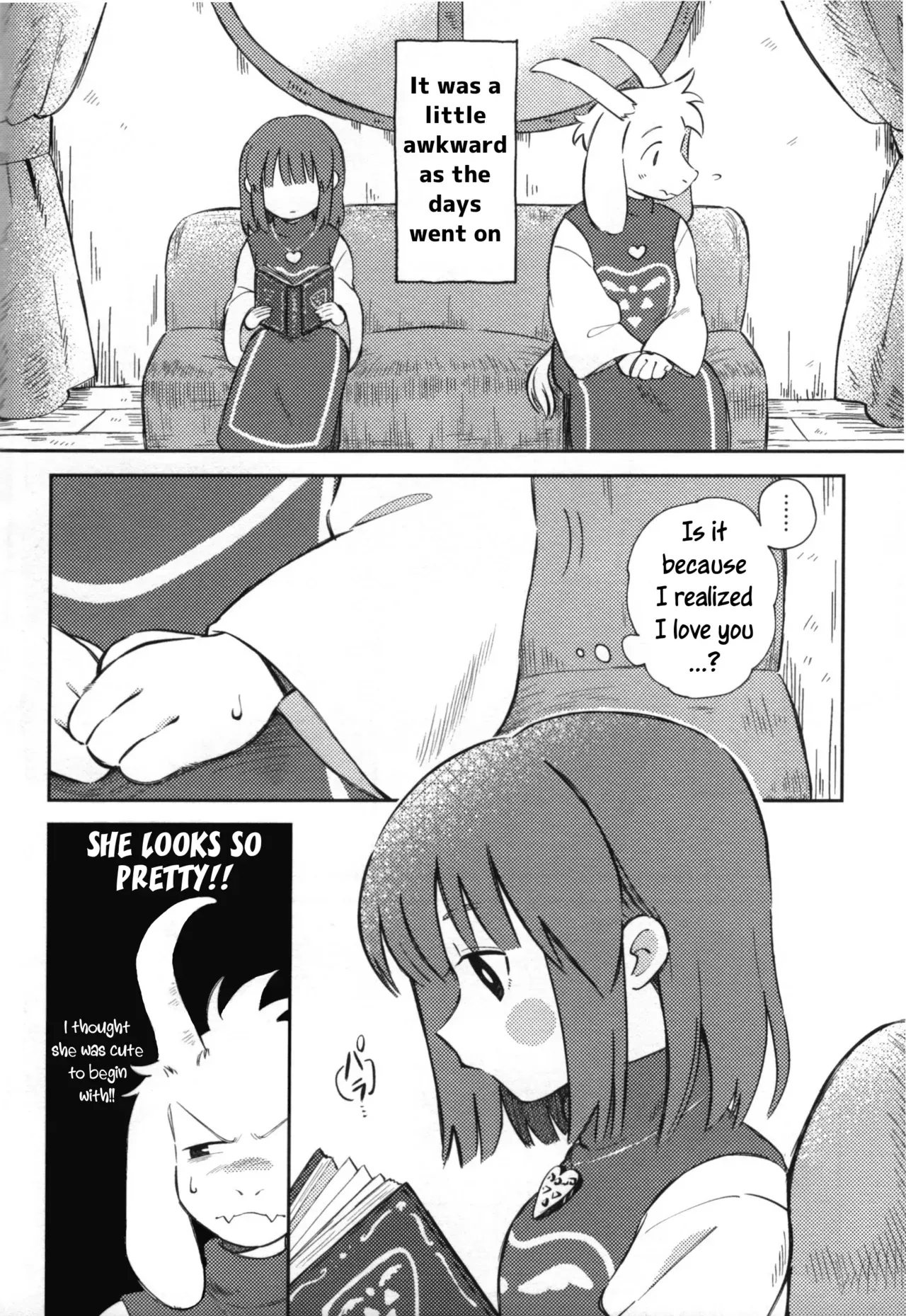 (Kimi no Sentaku.) [Yojihan! (Pikohan)] Sono Koe o Kikitai. (Undertale) [English] [Uncle Bane] - Page 5