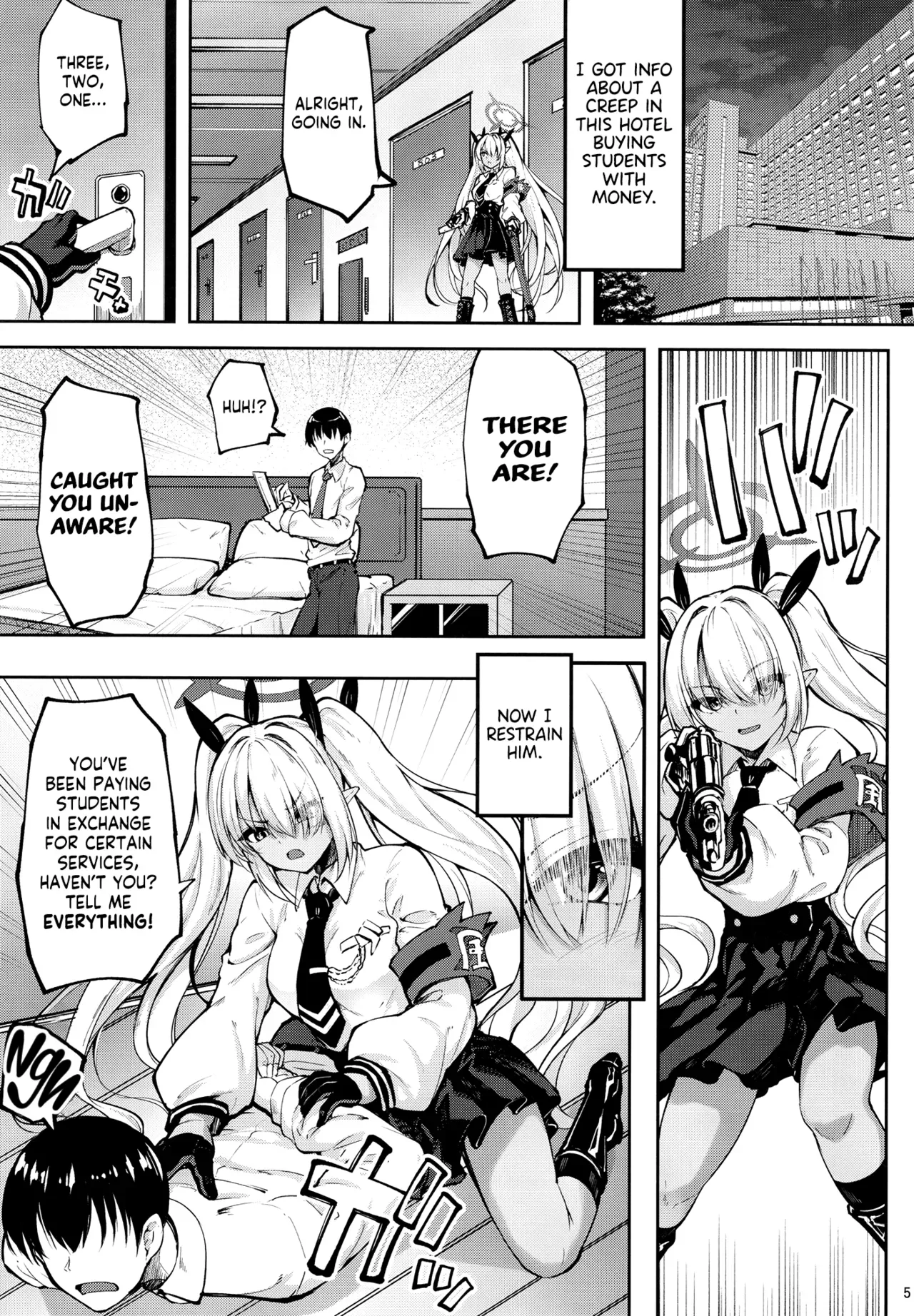 [Mugen@WORKS (Akiduki Akina)] Iori to ×× Shinai to Derenai Heya | The Room You Can Only Leave If You Fuck Iori! (Blue Archive) [English] [Shiromaru] [Digital] - Page 3