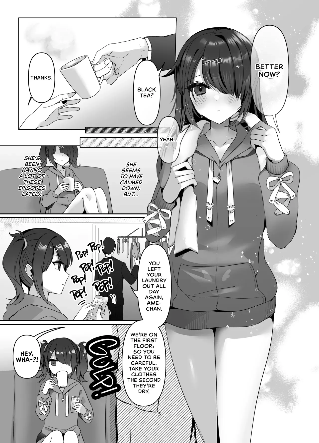 [Risu no Rakuen (Niyasuke)] Boku wa Ame-chan ni Sakaraenai - I can't resist Ame-chan. (Needy Girl OVERDOSE) [English] [head empty] [Digital] - Page 5