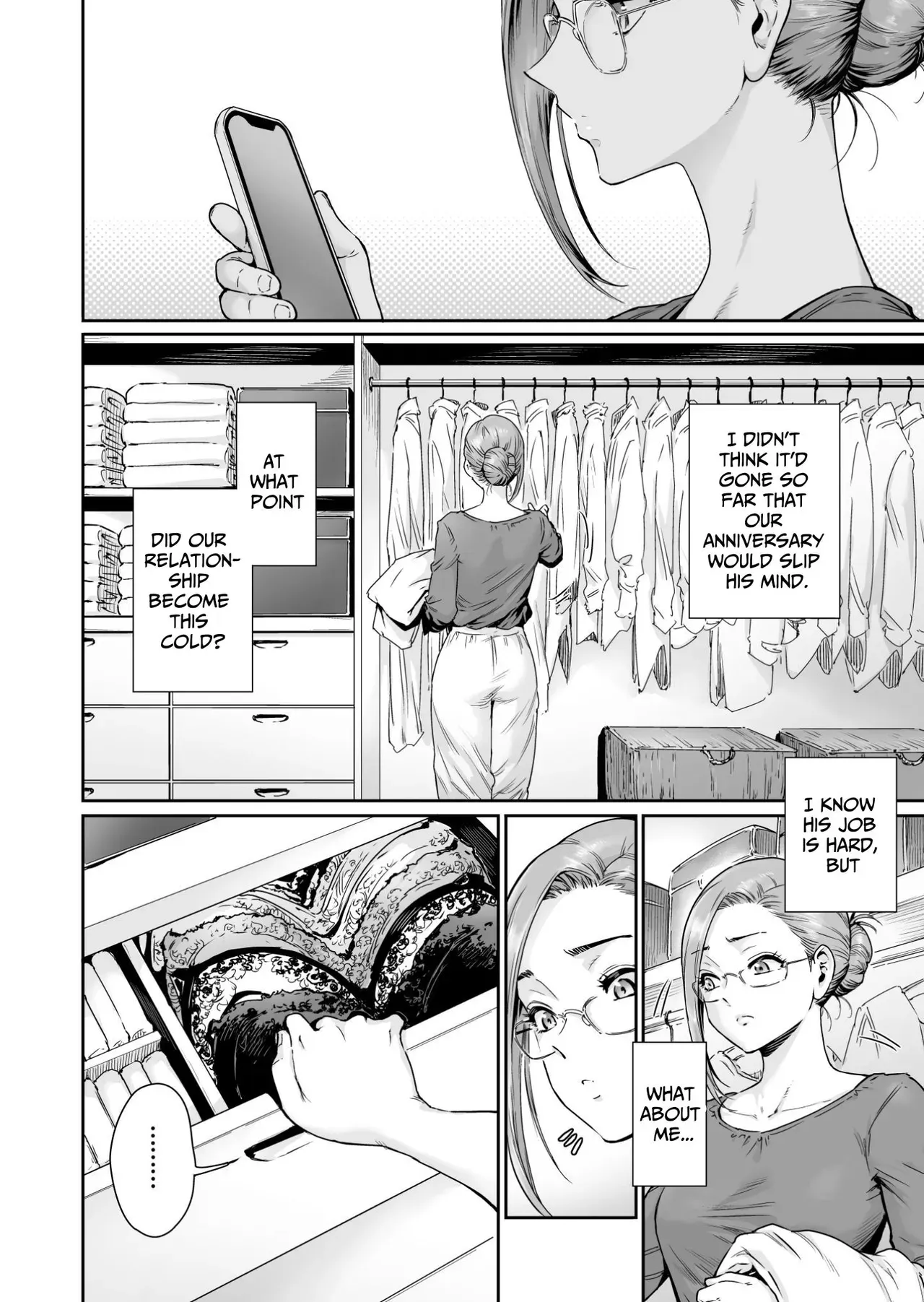 [Nyotaian (Aian)] Osuki ni Douzo ~Dosukebe Hitozuma Kakusei shimashita~ | Cum As You Please ~Perverted Wife Awakening~ [English] [TsukiNet] - Page 5