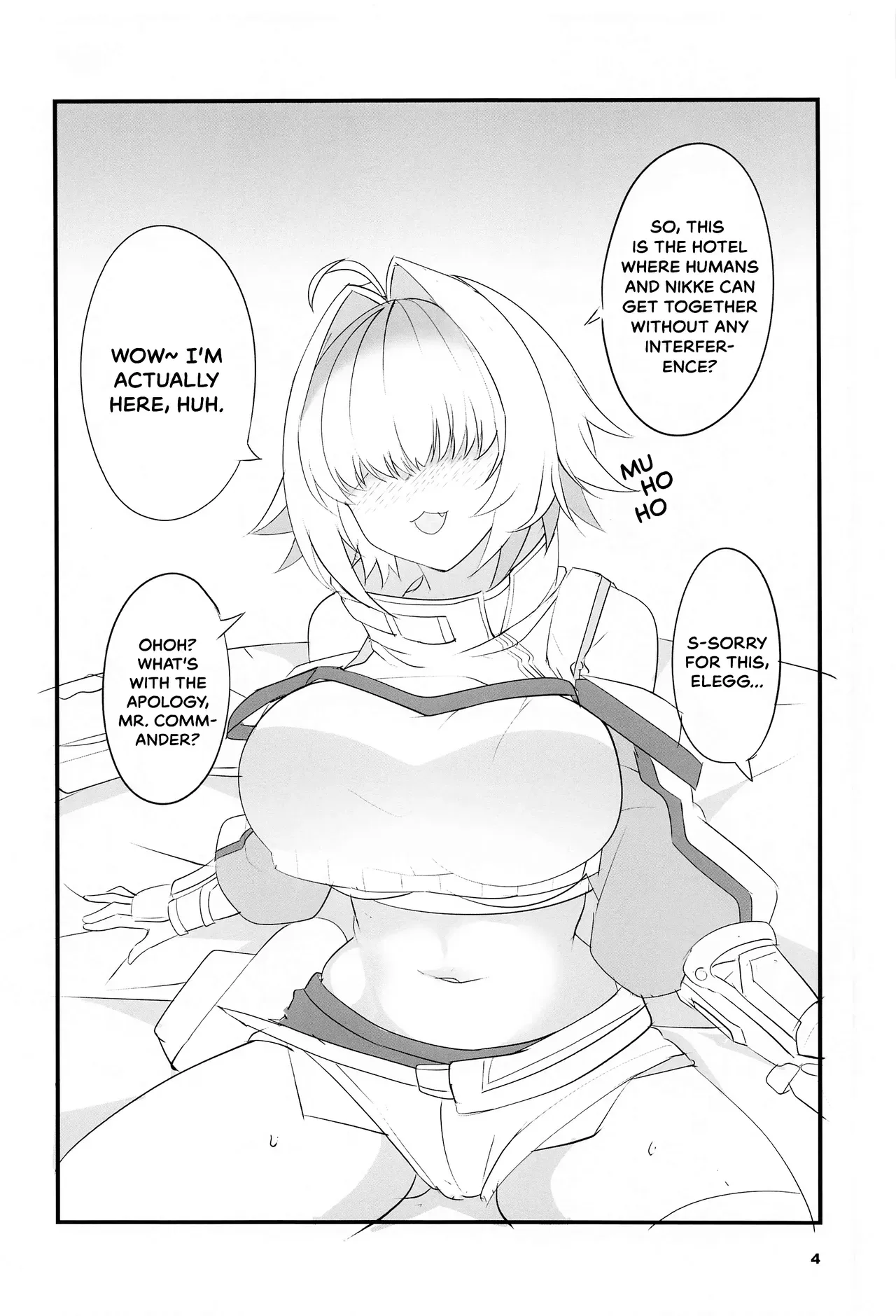 (COMIC1☆24) [BlueMage (Aoi Manabu)] Elegg Trigger (Goddess of Victory: Nikke) [English] [Navajodo] - Page 3