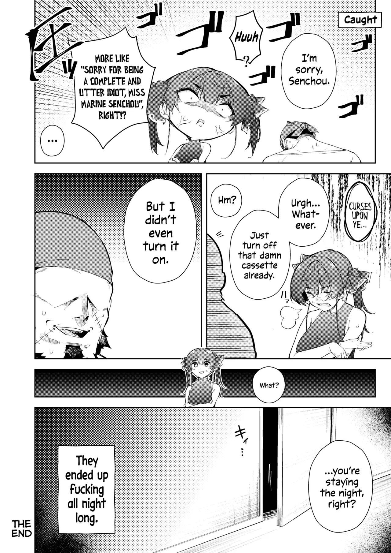[Hikoushiki (CowBow)] Senchou no Jorei Hon | Senchou's Attempt at Exorcism (Houshou Marine) [English] [Watson] [Digital] - Page 9