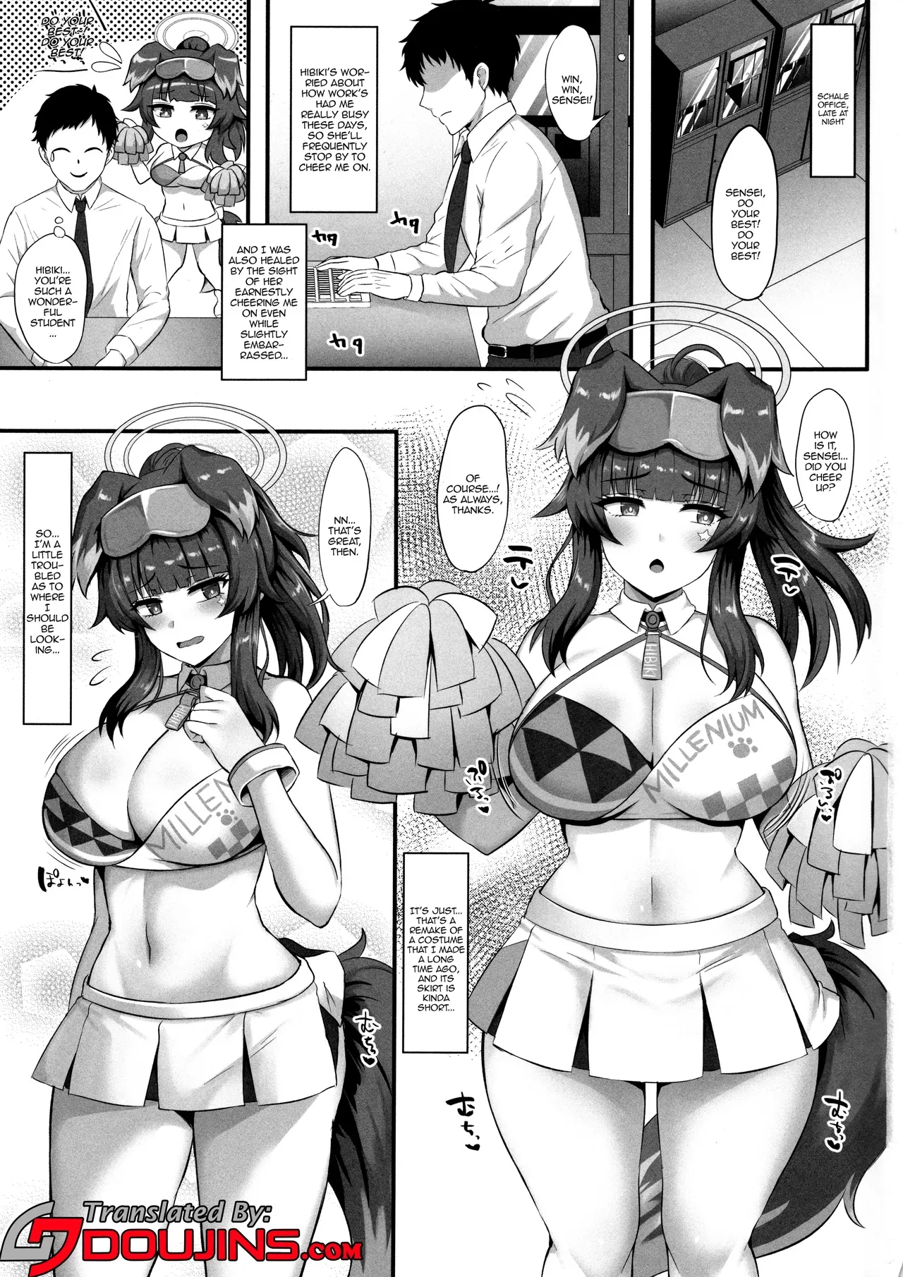 (C102) [Hoshizora Sutekki (Kisaragi Nana)] Hurray! Hurray! Sensei (Blue Archive) [English] [Doujins.com] - Page 3