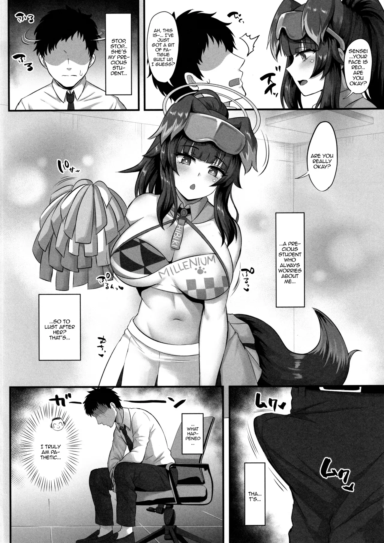 (C102) [Hoshizora Sutekki (Kisaragi Nana)] Hurray! Hurray! Sensei (Blue Archive) [English] [Doujins.com] - Page 4