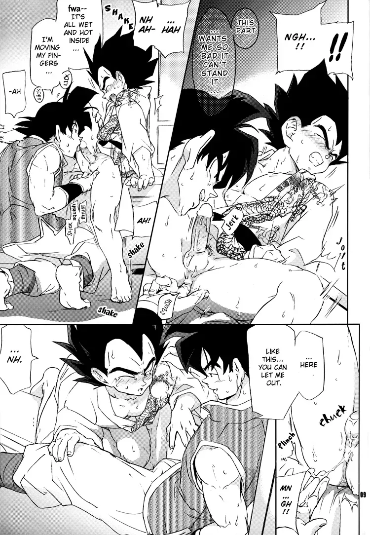 (C74) [Dokugunryu (Norazi, Komakawa Rimi)] Lost World and the Summer Beast (Dragon Ball Z) - Page 8