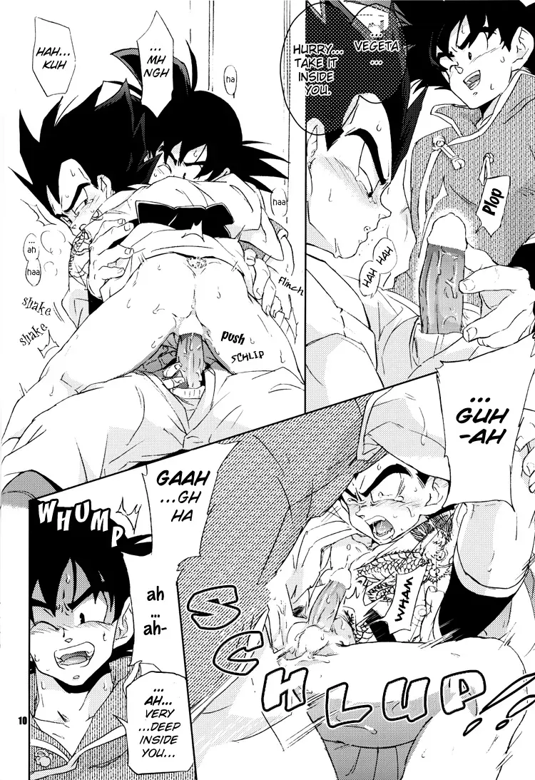 (C74) [Dokugunryu (Norazi, Komakawa Rimi)] Lost World and the Summer Beast (Dragon Ball Z) - Page 9