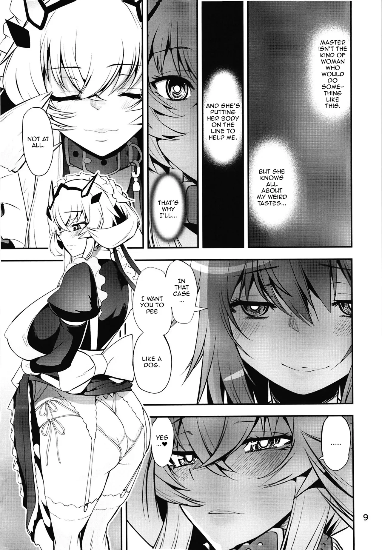 [KATAMARI-YA (Shinama)] Boushoku!! Inu Maid (Fate/Grand Order) [English] [Doujins.com] [Digital] - Page 8