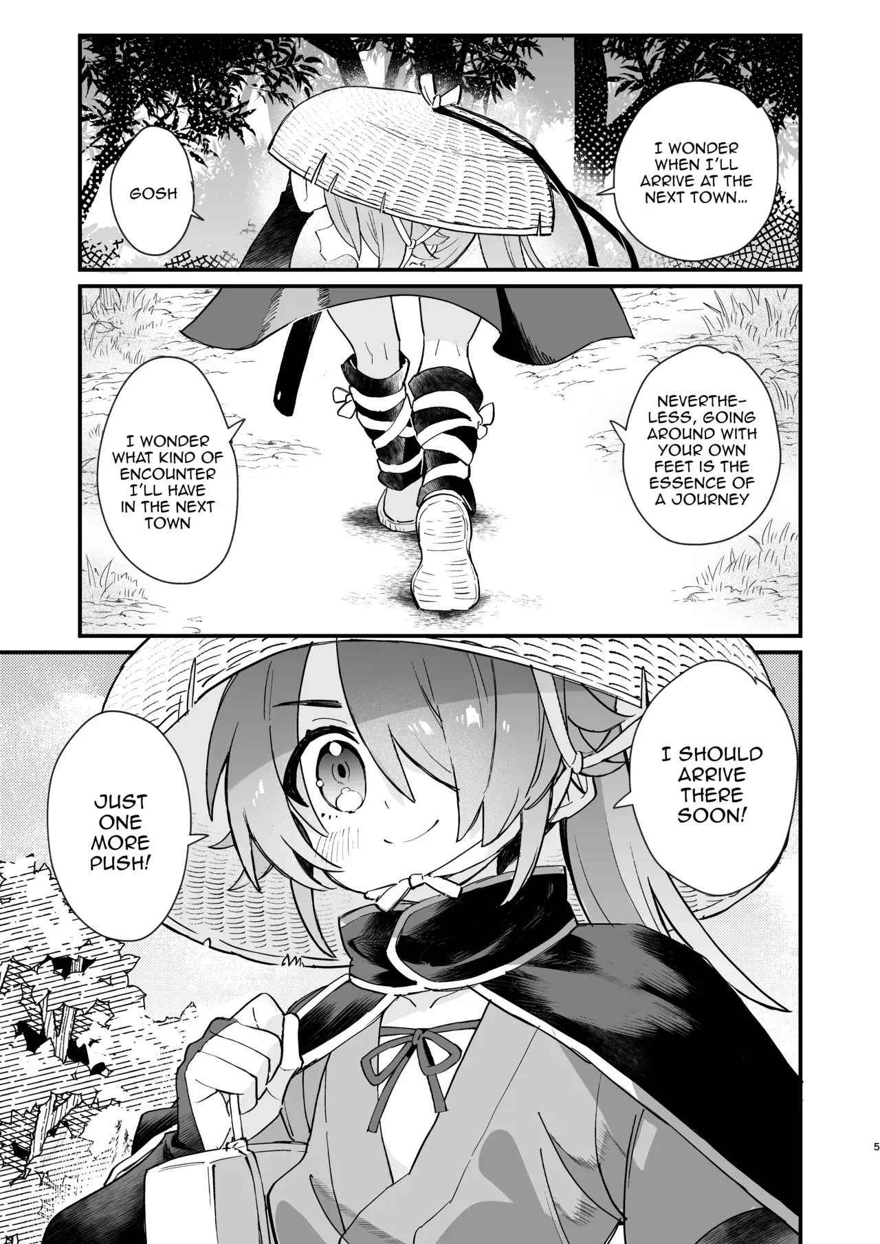 [Pometeor (Enotou)] Inuzakaya -Tsubakimaru Ryokouki- | Dog Izakaya - Tsubakimaru's Travel Records - [English] {Doujins.com}  [Digital] - Page 4