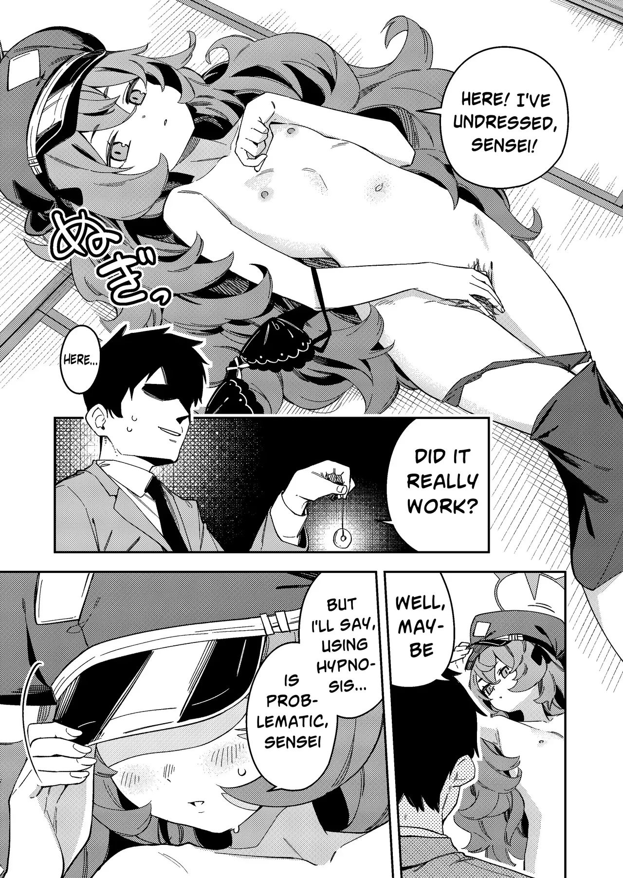[Shinsekai Set (Shobu)] IRH Saimin？H | Iroha Hypnosis (Blue Archive) [English] [Telegram_COHQTG] [Decensored] [Digital] - Page 3