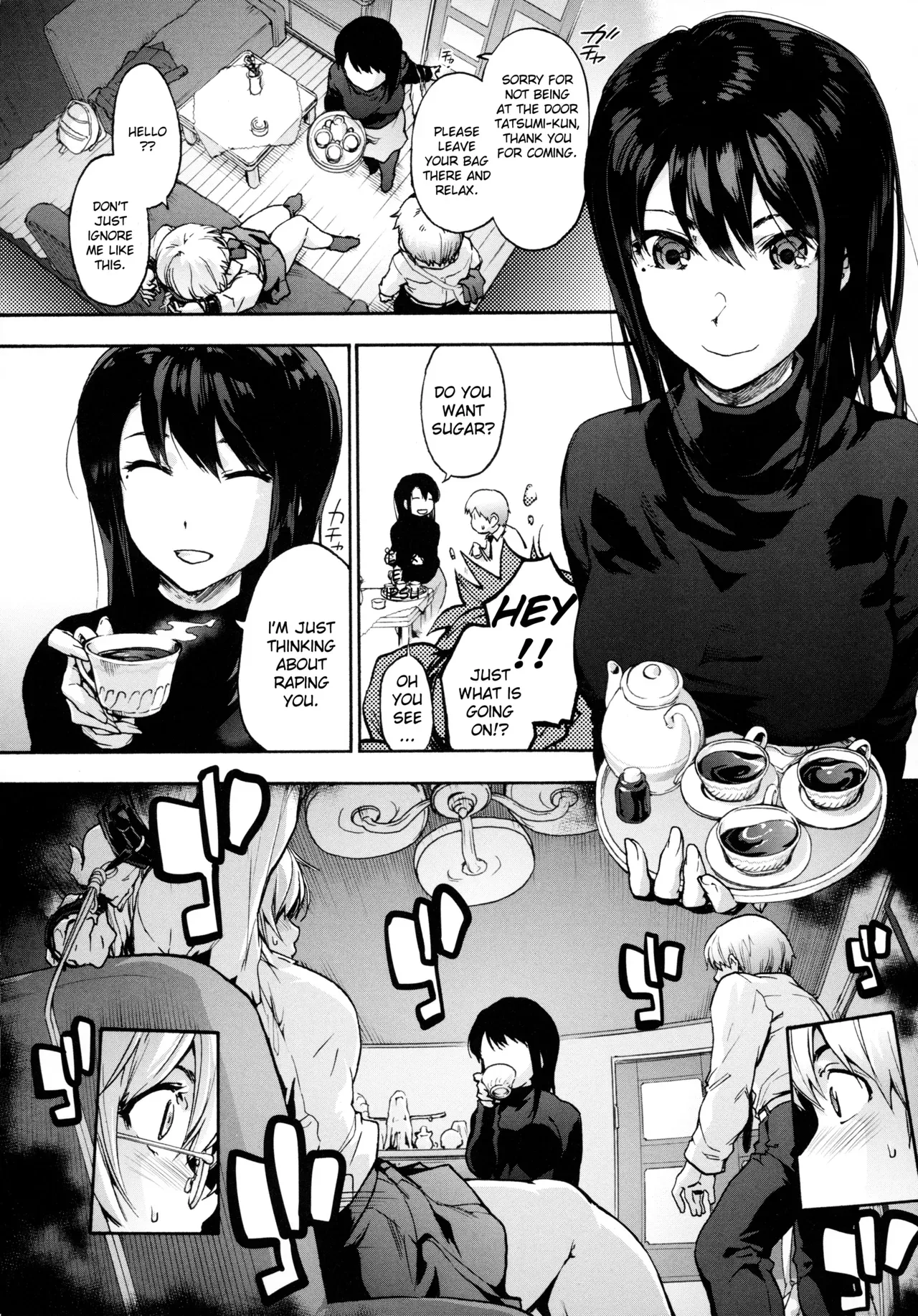 [Uba Yoshiyuki] Harem Cult side HAREM Chapter 1 | La carte, s'il vous plait | The Map, Please [English] [naetranslates] [Digital] - Page 4