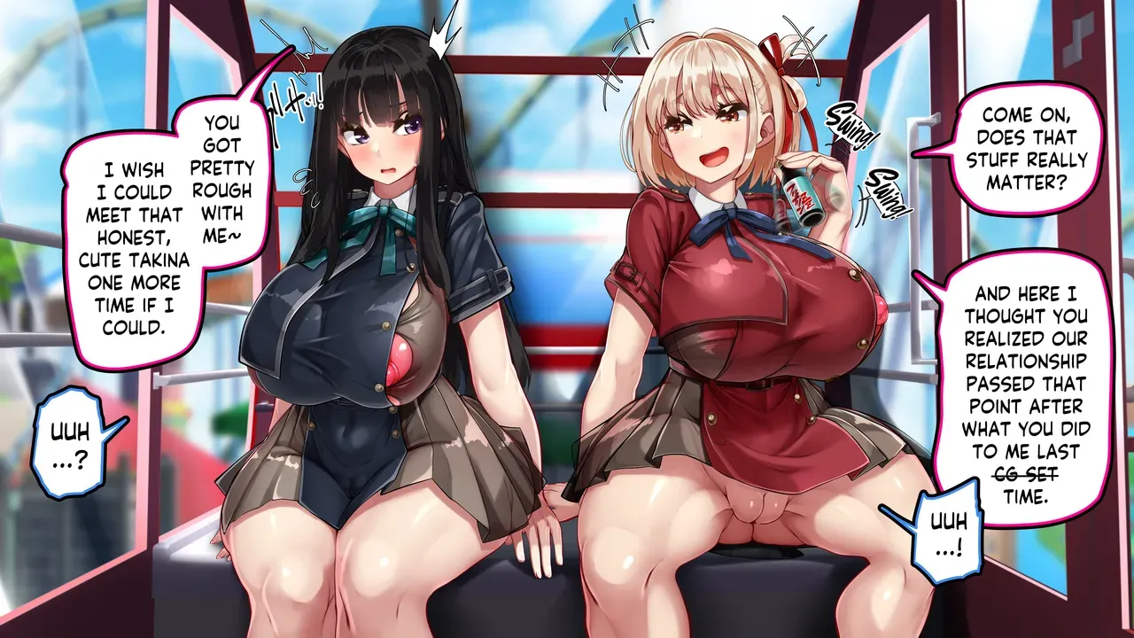 [Kawahagitei] Lycoris Ecchi de Chianiji!? Chisa x Taki ~Kanransha Date, Misshitsu Haramase Jiken~ | Lycoris, Mating to Protect Public Peace! ~Ferris Wheel Date, Cabin Impregnation Incident~ (Lycoris Recoil) [English] - Page 10