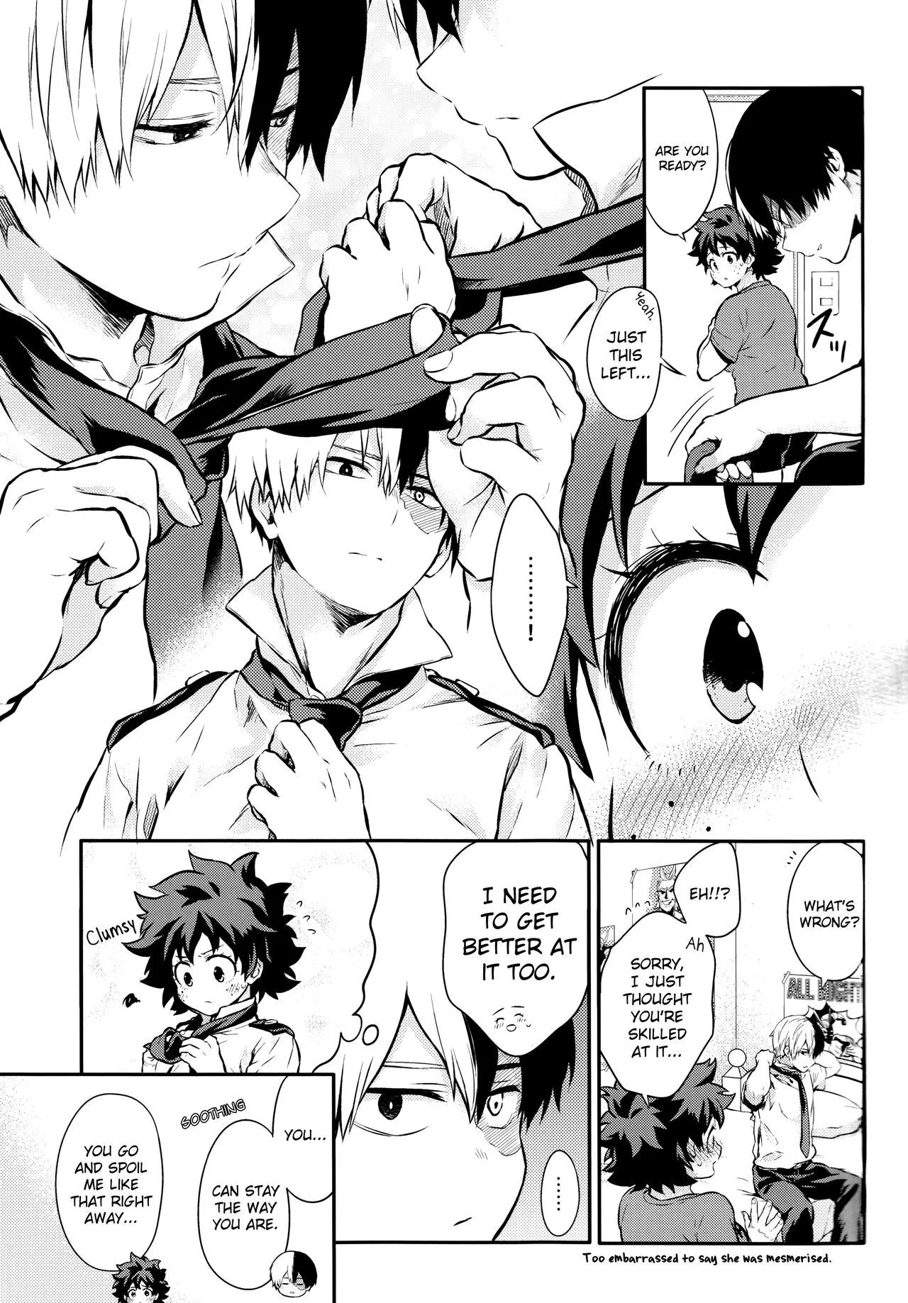 (SUPER27) [Kyujitsusyukkin (Chikaya)] Love Me Tender another story (Boku no Hero Academia) [English] (Casual Scans) - Page 9