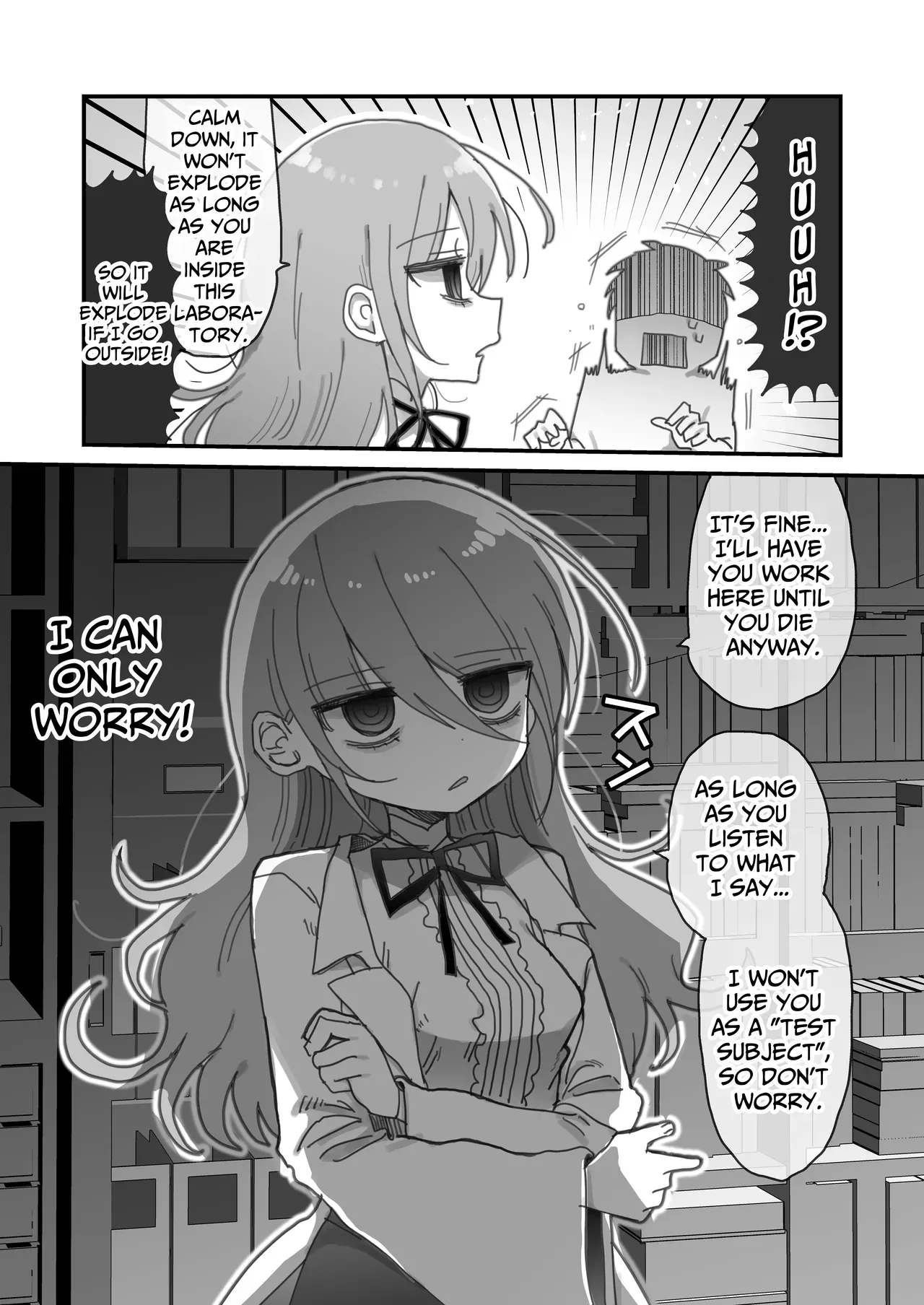 [Naizou Kenkyuujyo (Yasashii Naizou)] Downer Kenkyuusha Onee-san ni Onegai shite Ecchi na Koto shite Morau Hanashi. | I Requested Erotic Assistance From A Languid Lab Woman. [English] [Kamijoan] - Page 4