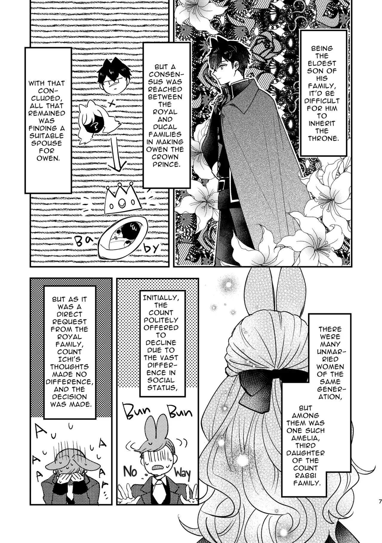 [Uwoichiba (Sabakan)] Usagi Reijou to Ookami Reisoku (Zenpen) | Omega Rabbit and Alpha Wolf (First Part) [English] [Bean Works] [Digital] - Page 6