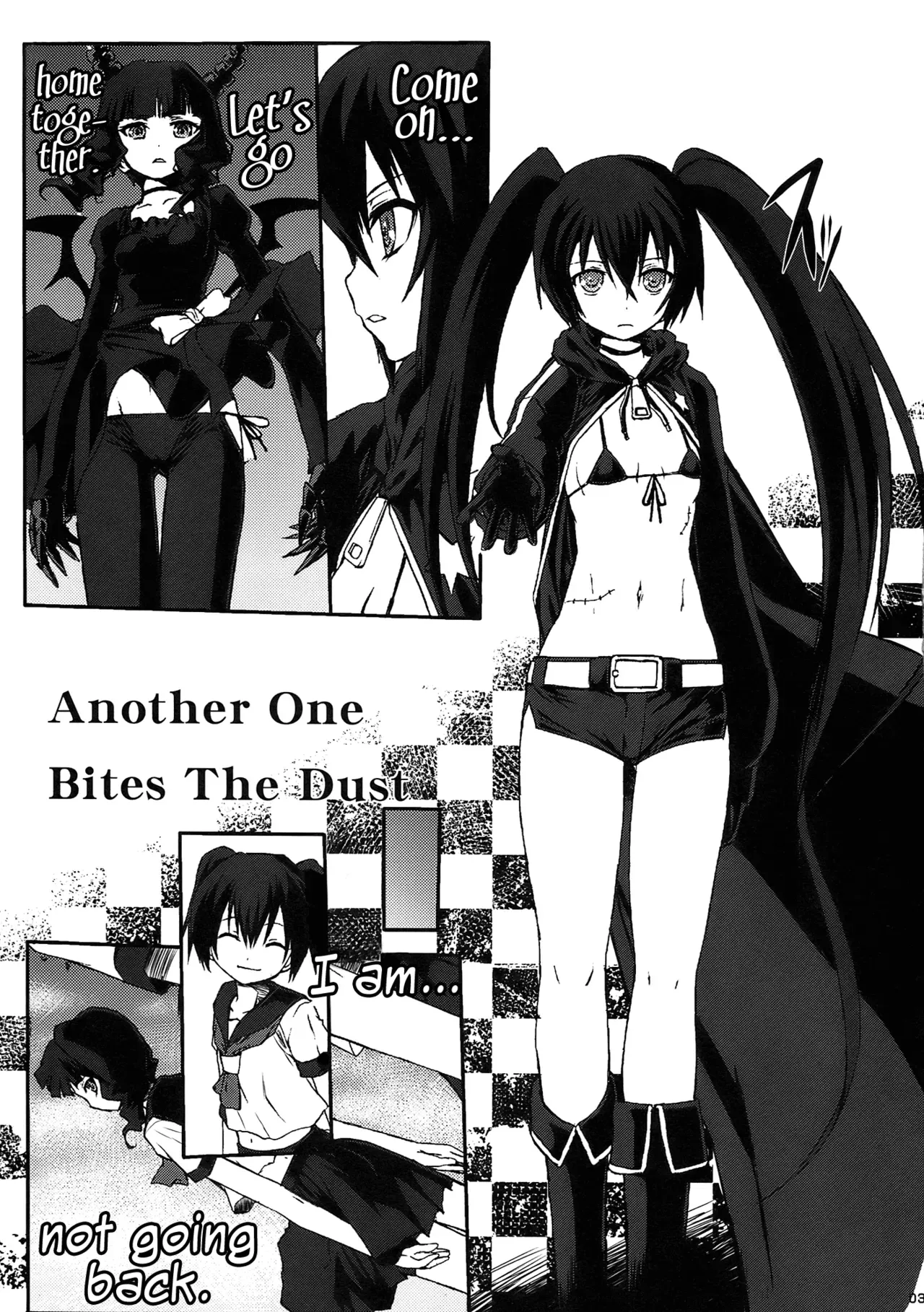 (C78) [Escargot Club (Juubaori Mashumaro)] B★RS SAND! (Black Rock Shooter) [English] =LWB= - Page 5