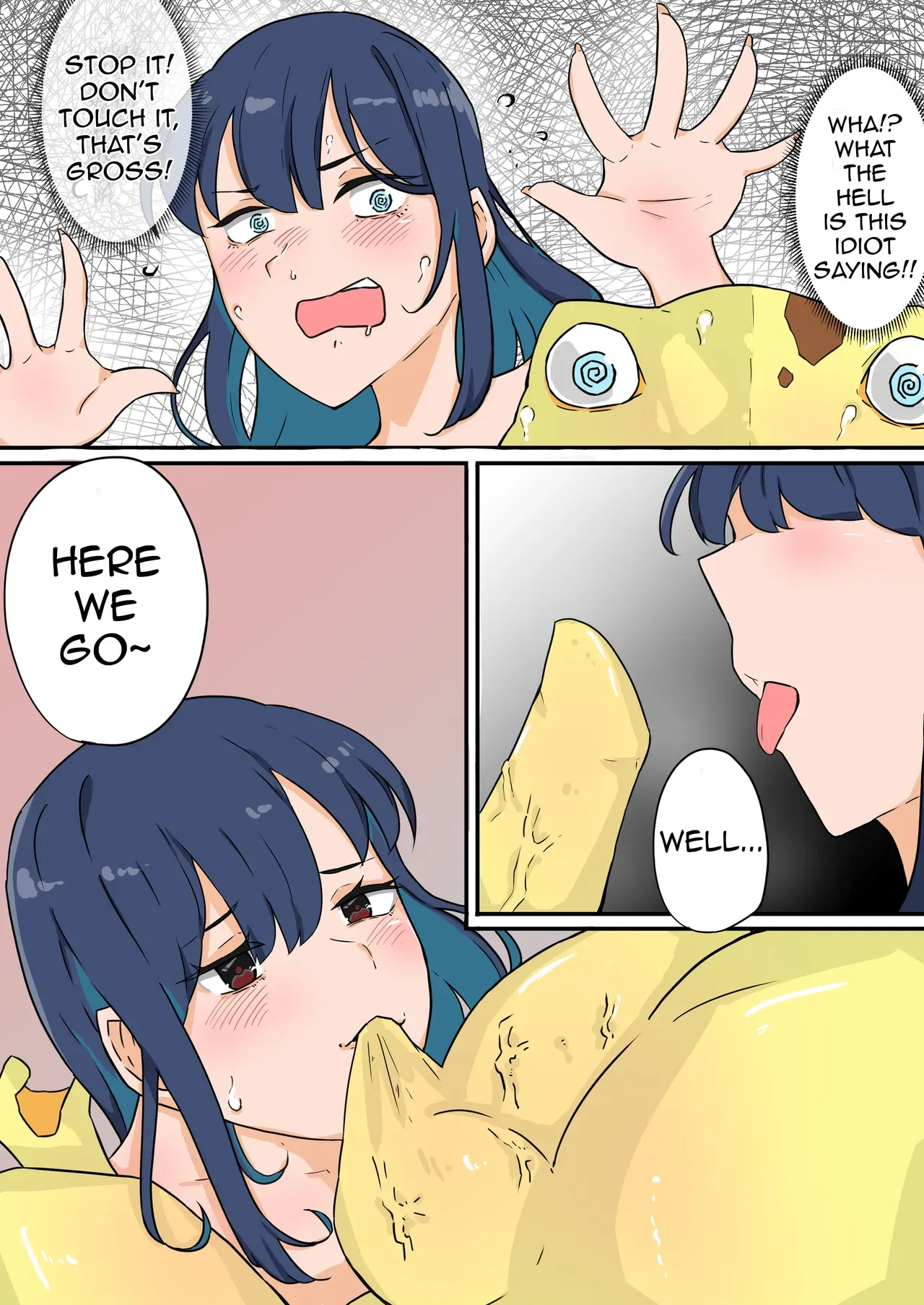 [Chihiro] Onna Kishi to Kaeru-gata Majuu no Irekawari RE | Female Knight and Frog Monster Swap RE [English] - Page 6