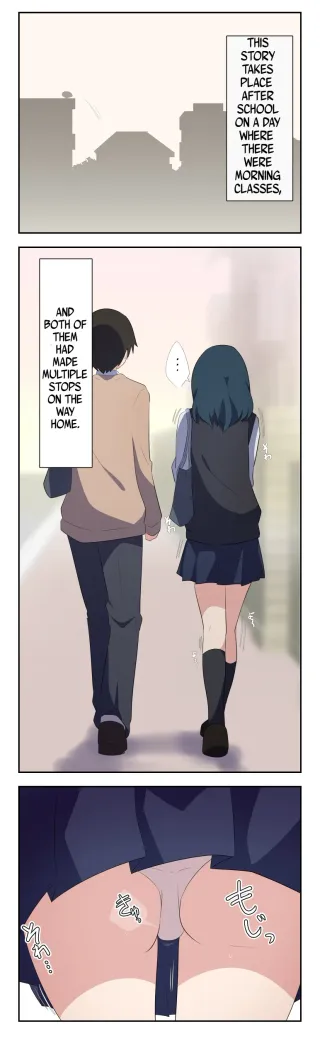 [Watakarashi] Gaman Genkai Onnanoko ga Oshikko Seiheki Kareshi ni Ijiwaru Sarete Omorashi Shichau Mini Ohanashi | Desperate Girl wets herself due to being teased by her pee-loving boyfriend [English] cover