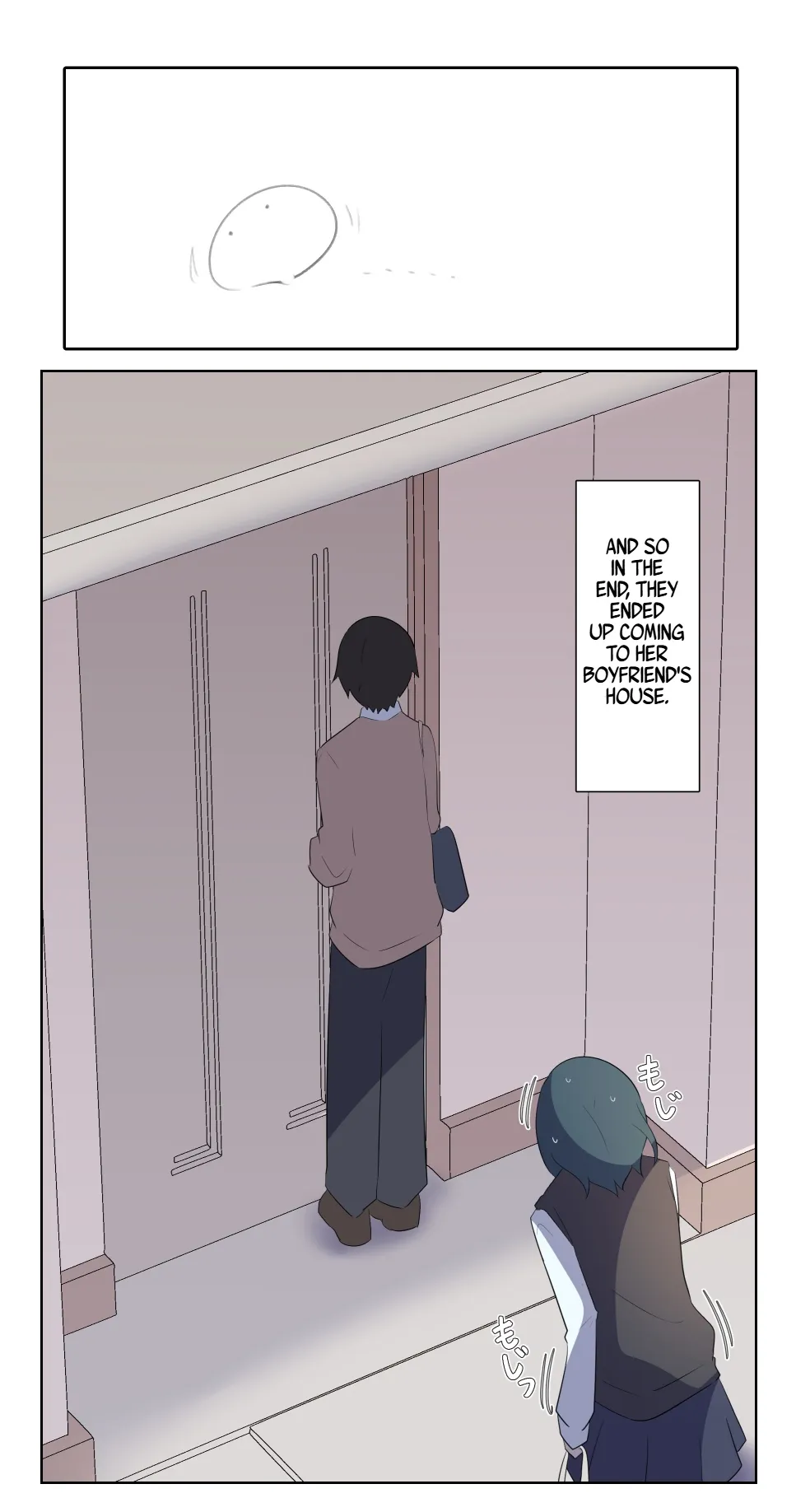 [Watakarashi] Gaman Genkai Onnanoko ga Oshikko Seiheki Kareshi ni Ijiwaru Sarete Omorashi Shichau Mini Ohanashi | Desperate Girl wets herself due to being teased by her pee-loving boyfriend [English] - Page 9