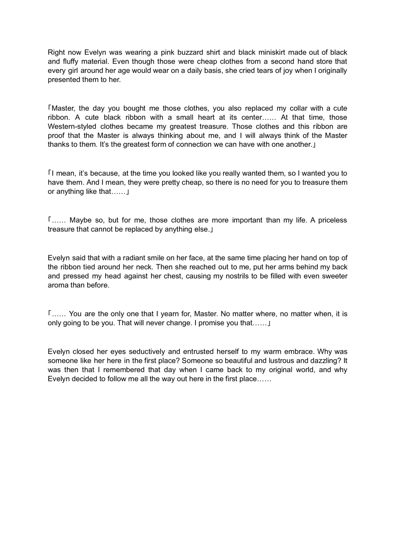 [Wachi Madoka, Aoi Nagisa, Rene] Welcome to the Forest of Lewd Elves ~Modern Life While Being Served by An Obedient, Busty Dark-Skinned Elf~ Prologue - Page 6
