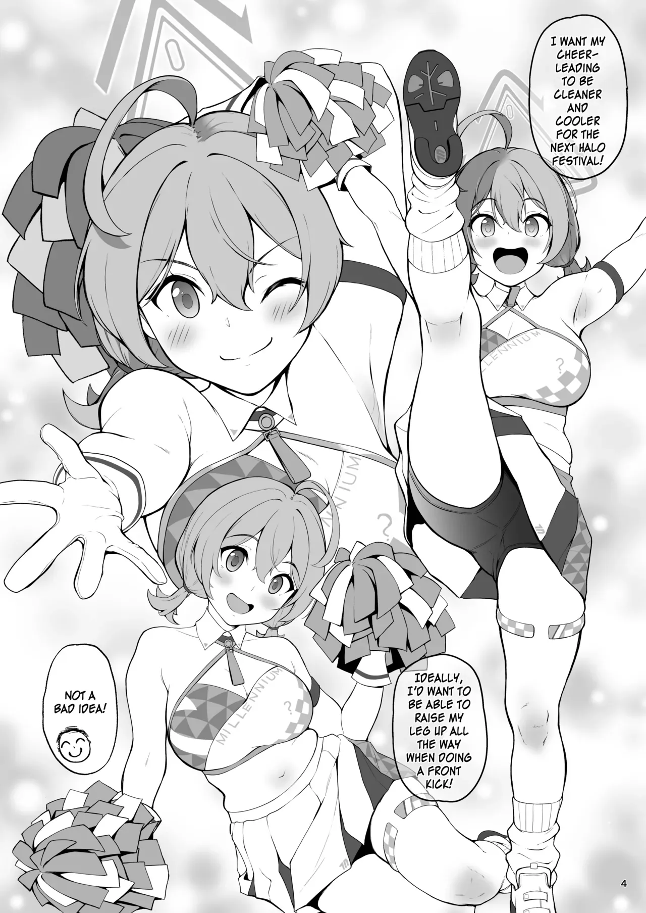 [Count2.4 (Nishi)] Setsumei Nante Dekimasen!! (Blue Archive) [English] [SDF] [Digital] - Page 4