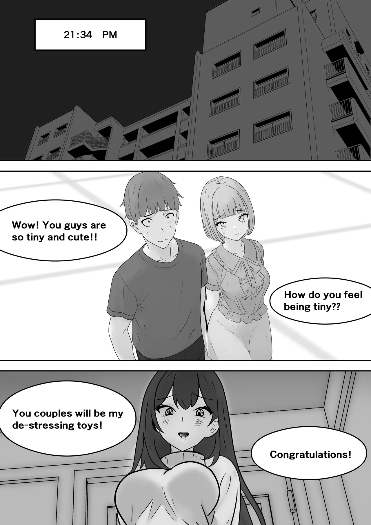[Aki] Omocha Couple | I Shrunk My Classmate [English] - Page 6