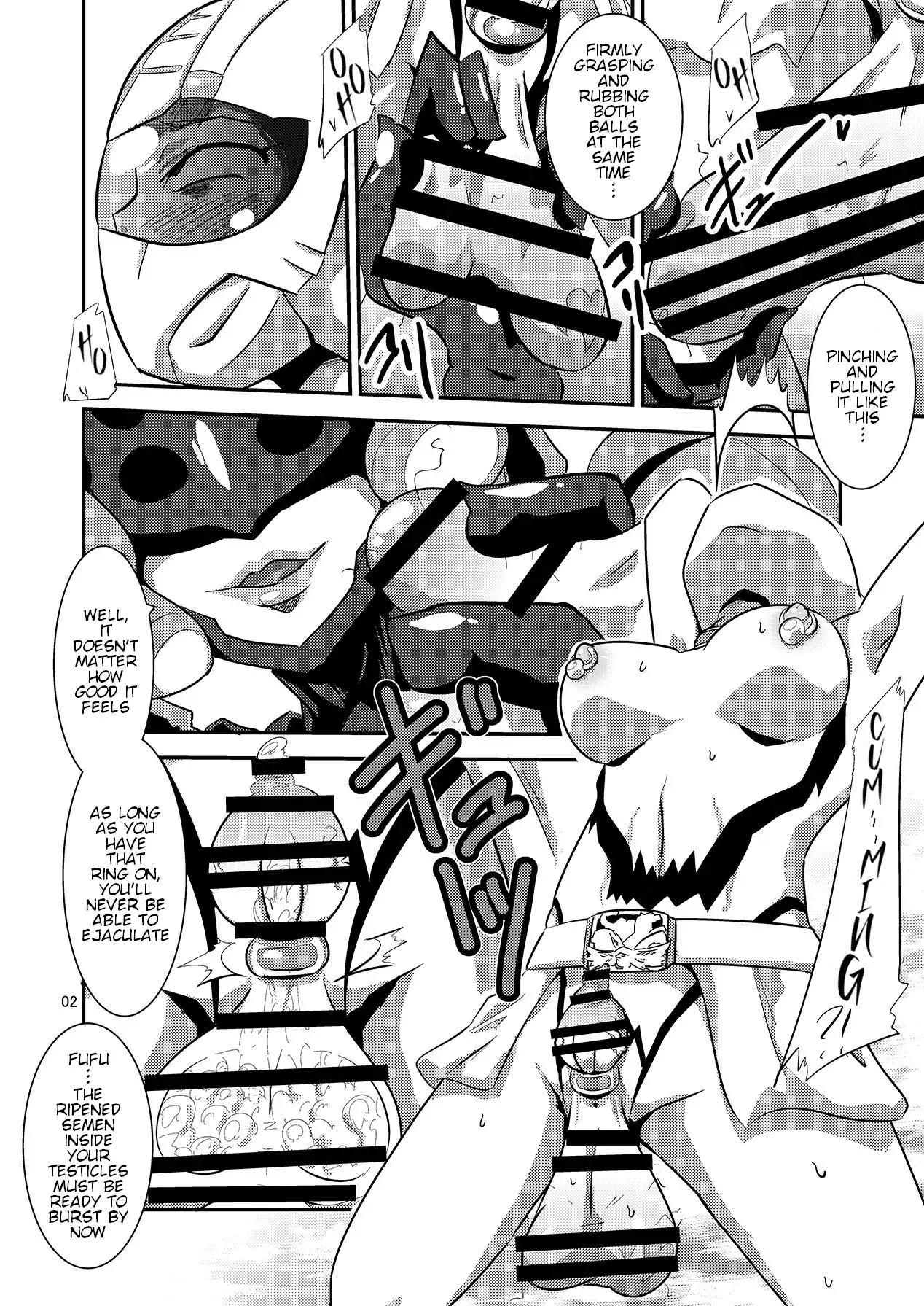 [Mugen Mountain (Buster)] Doubutsu Sentai Heroine Futanari Kaizou Kairaku Ochi Game 2 (Doubotsu Sentai Zyuohger) [English] [Digital] - Page 3